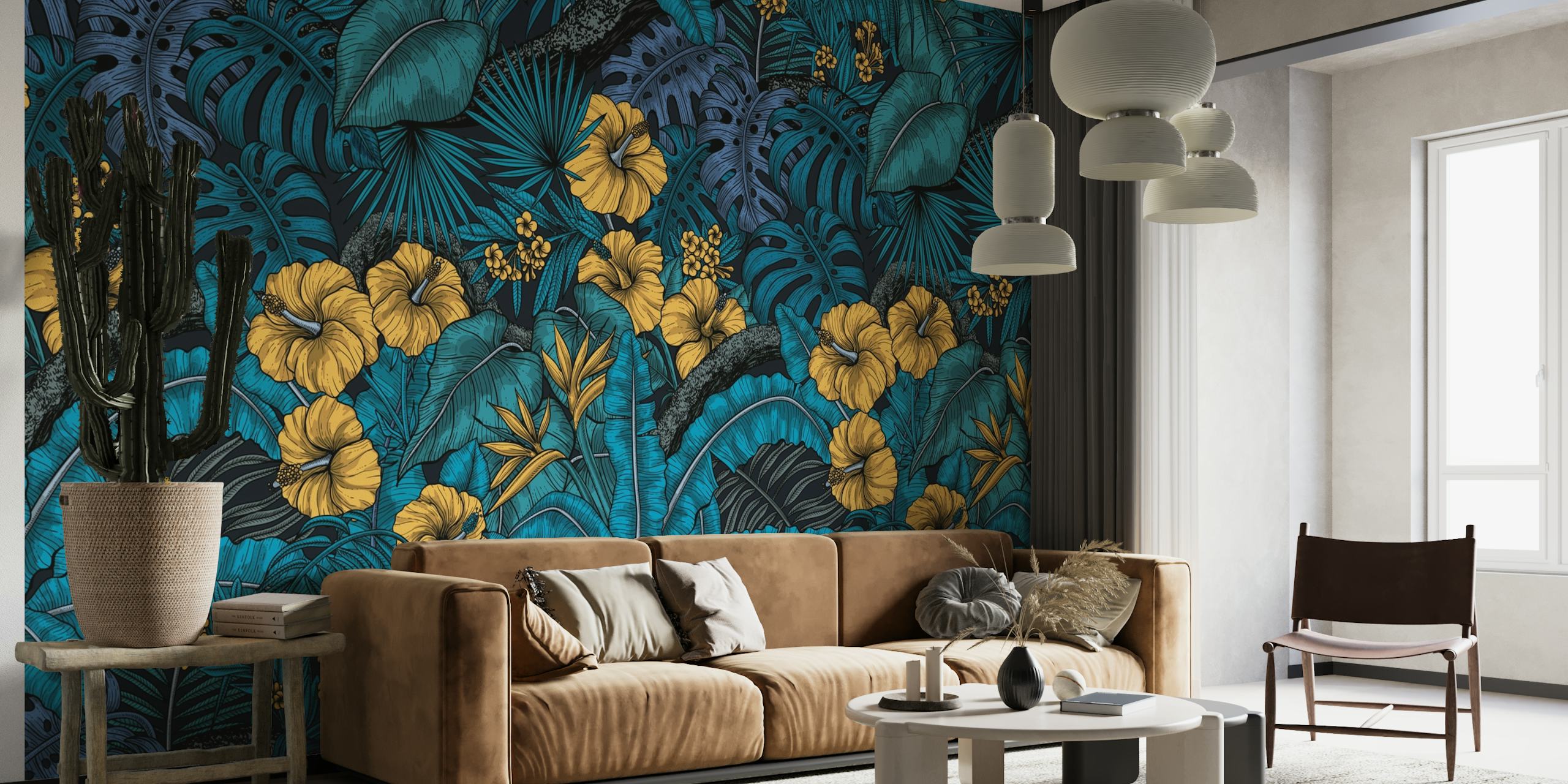 Tropical garden 5 wallpaper
