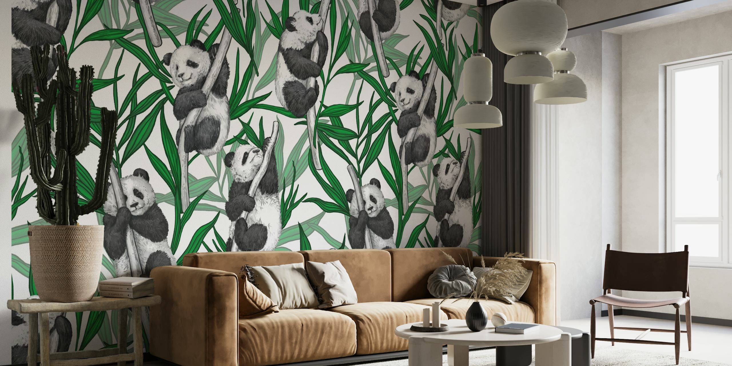 Panda cubs 2 wallpaper
