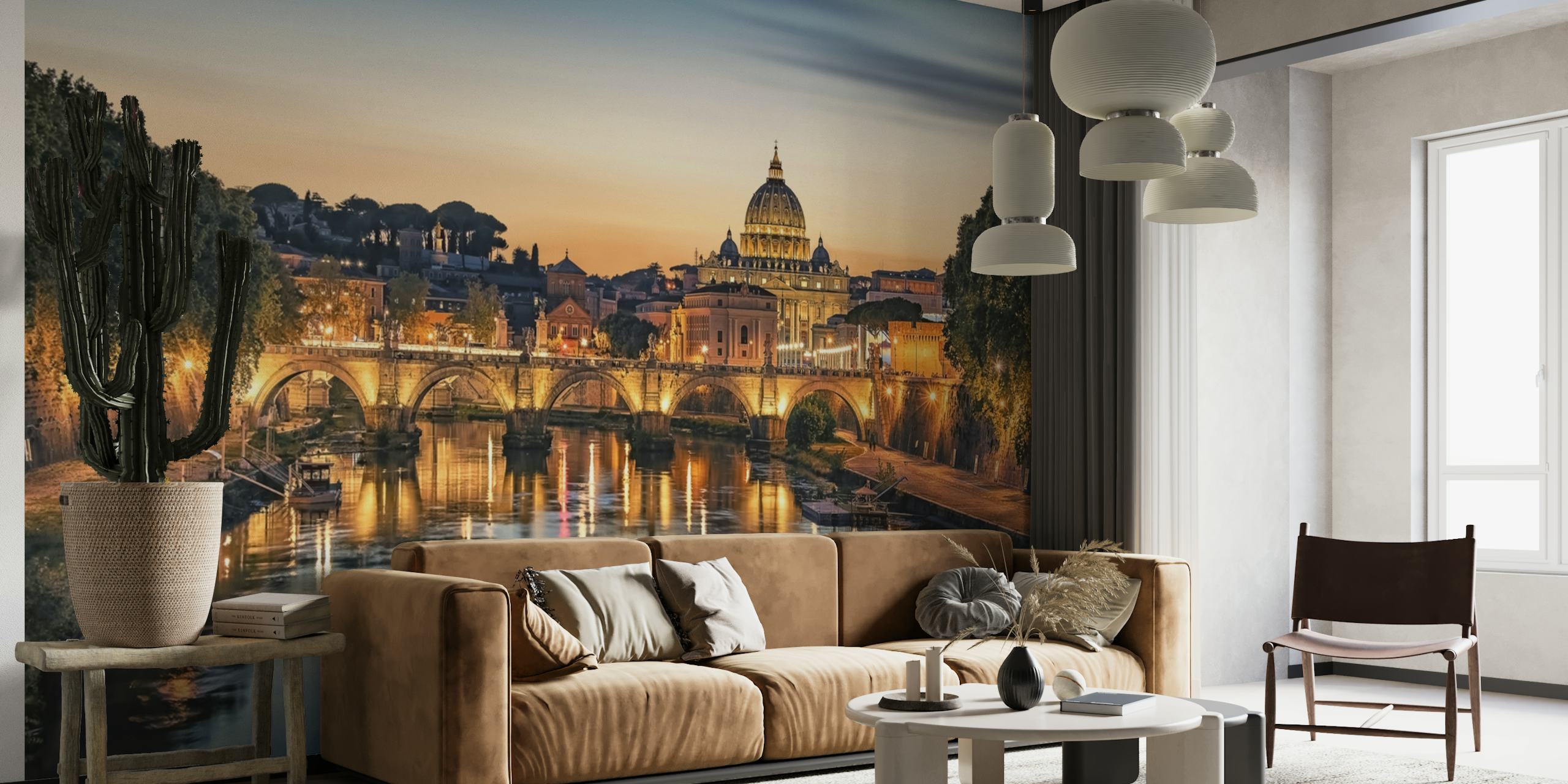 Blue Rome wallpaper