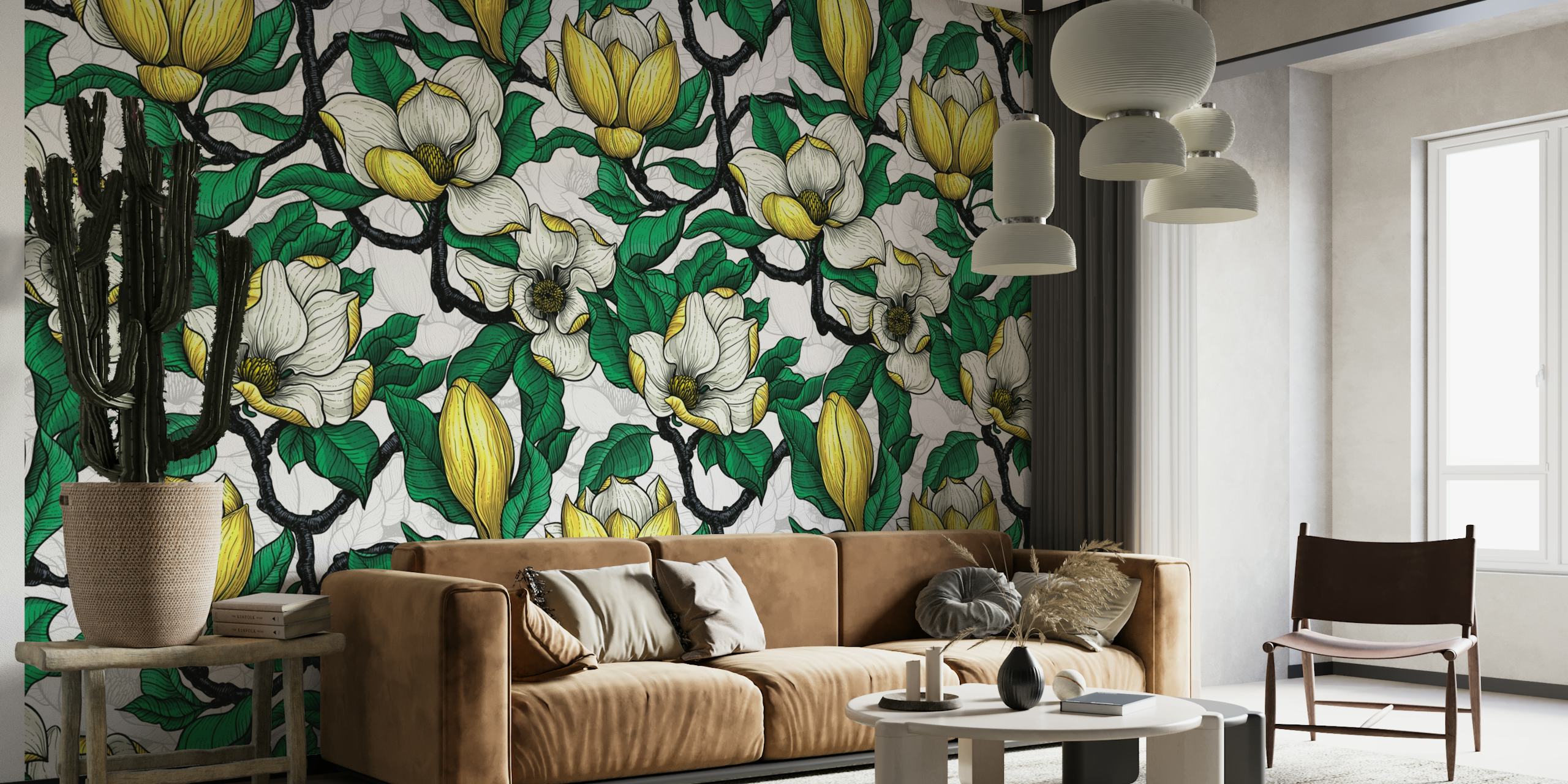 Blooming magnolia 3 wallpaper