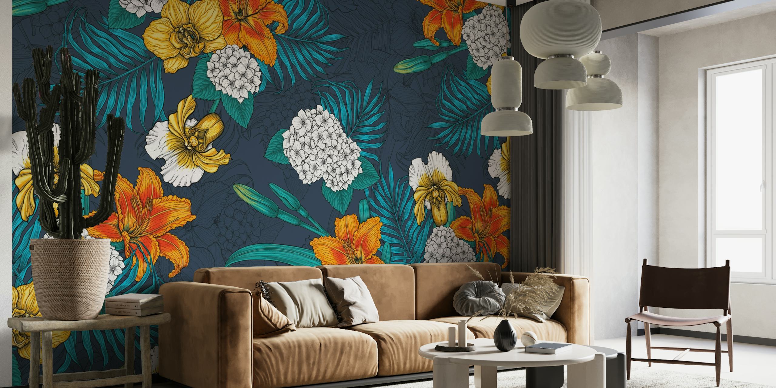 Tropical bouquet 4 wallpaper