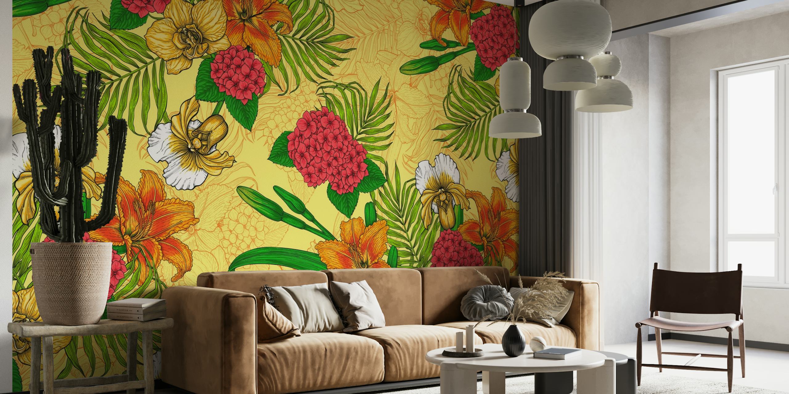 Tropical bouquet 6 wallpaper