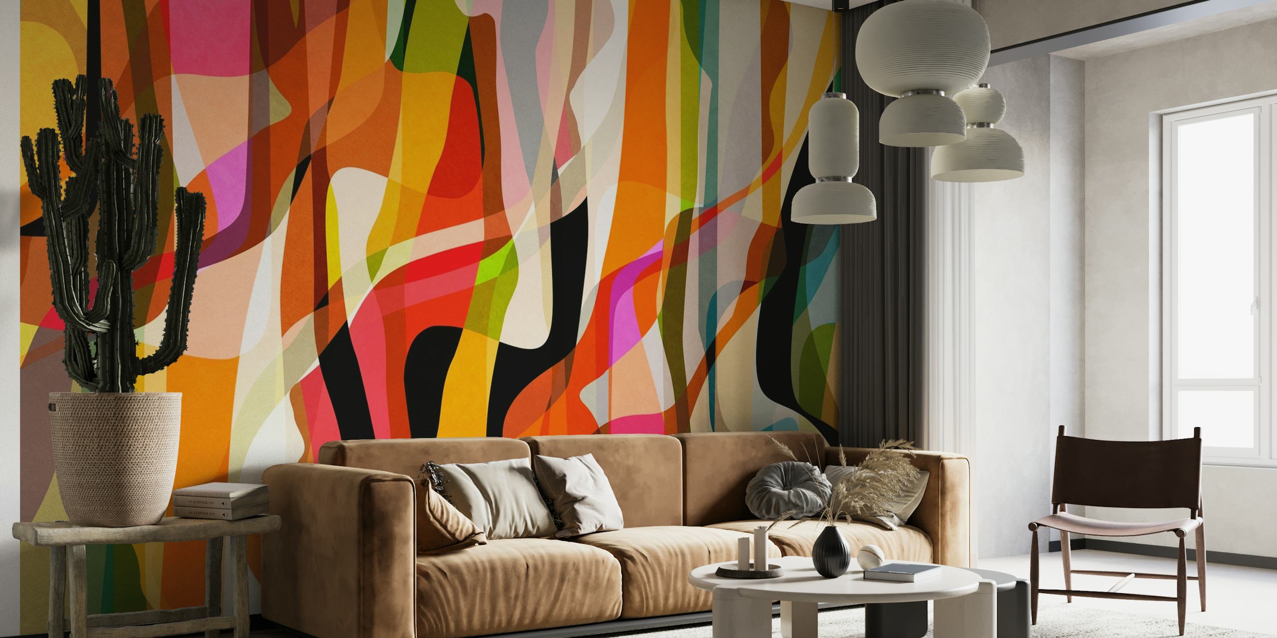 Colored Ripples Wallpaper | Buy High-Quality Wallpapers Online