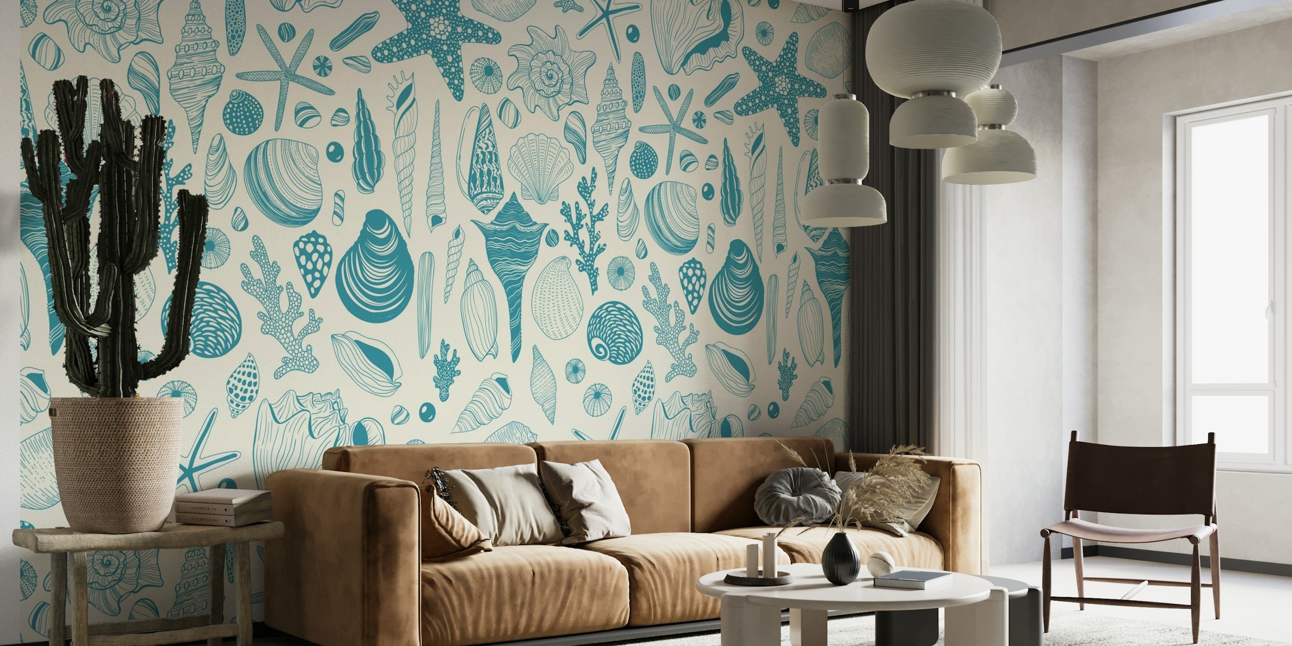 Sea Shells Wallpaper - Bring the Beach Home | Happywall