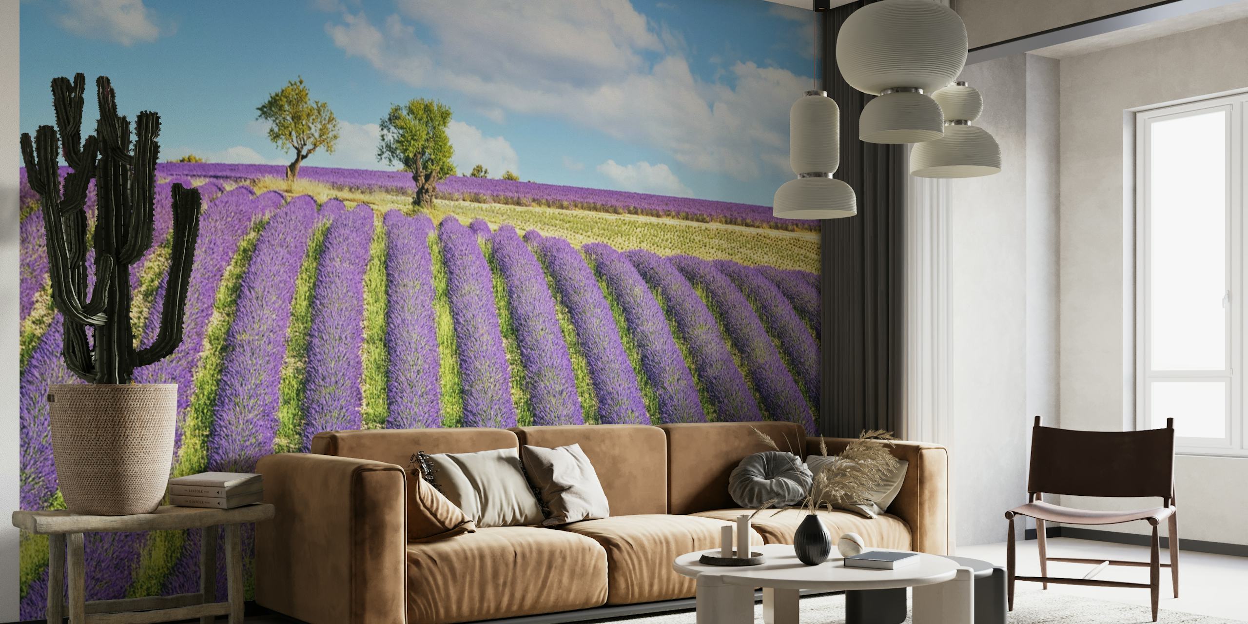 Provence Field behang
