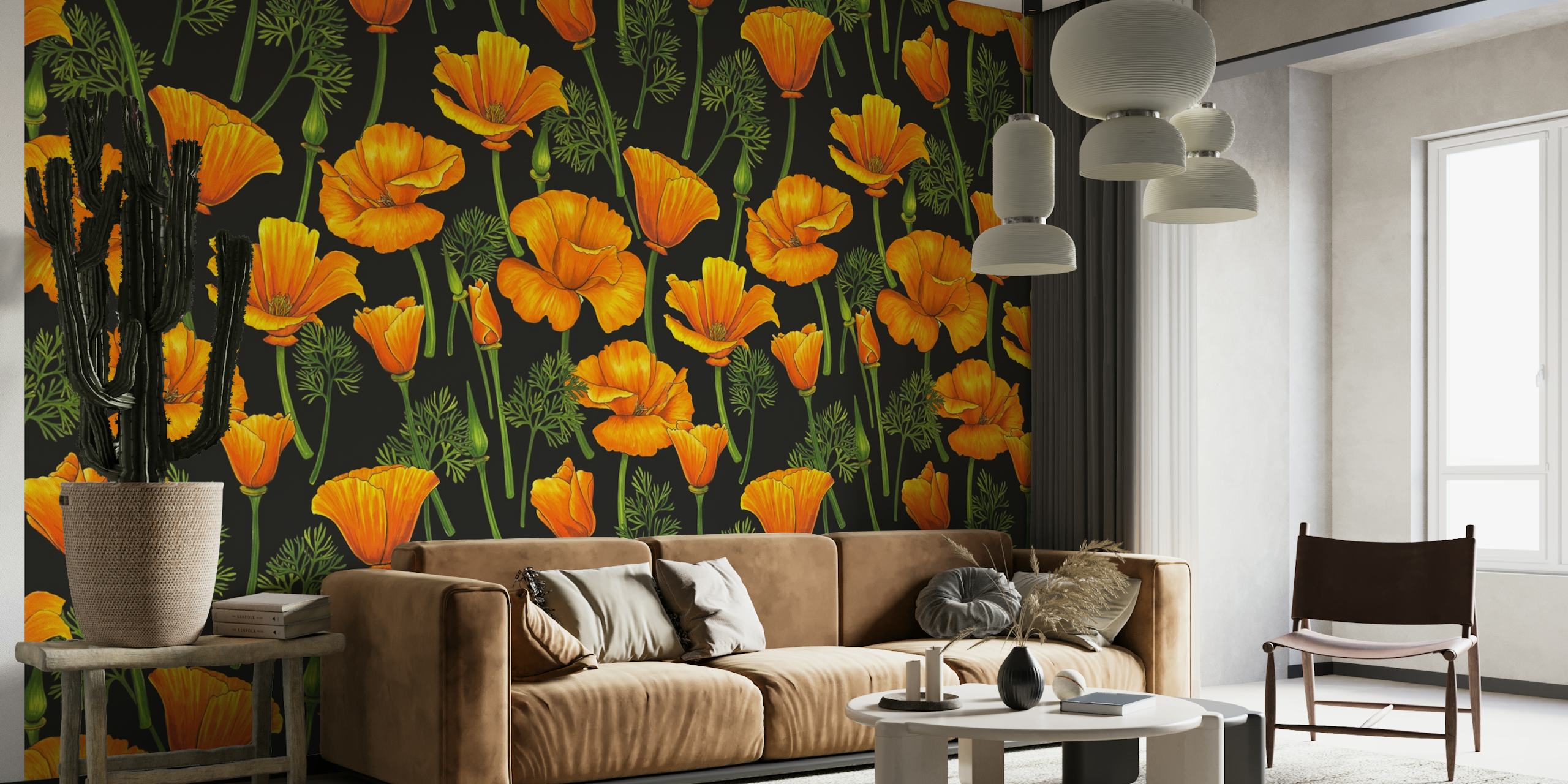 California poppies 2 wallpaper