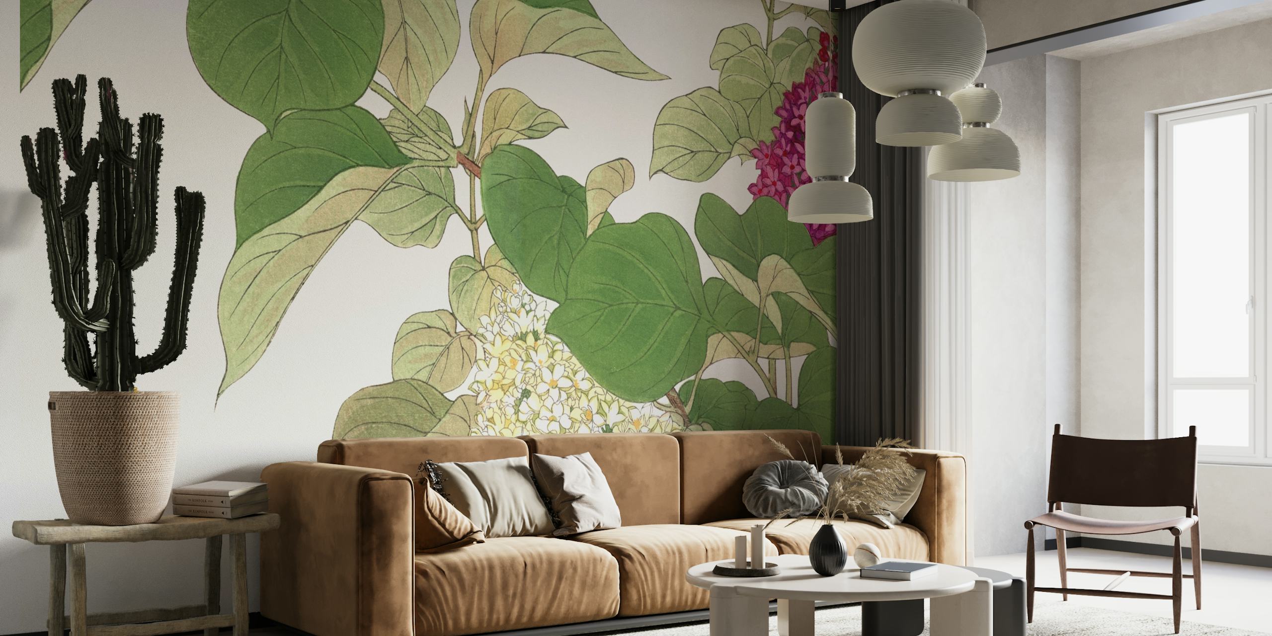 Projekt tapety Japan Elderberry Floral