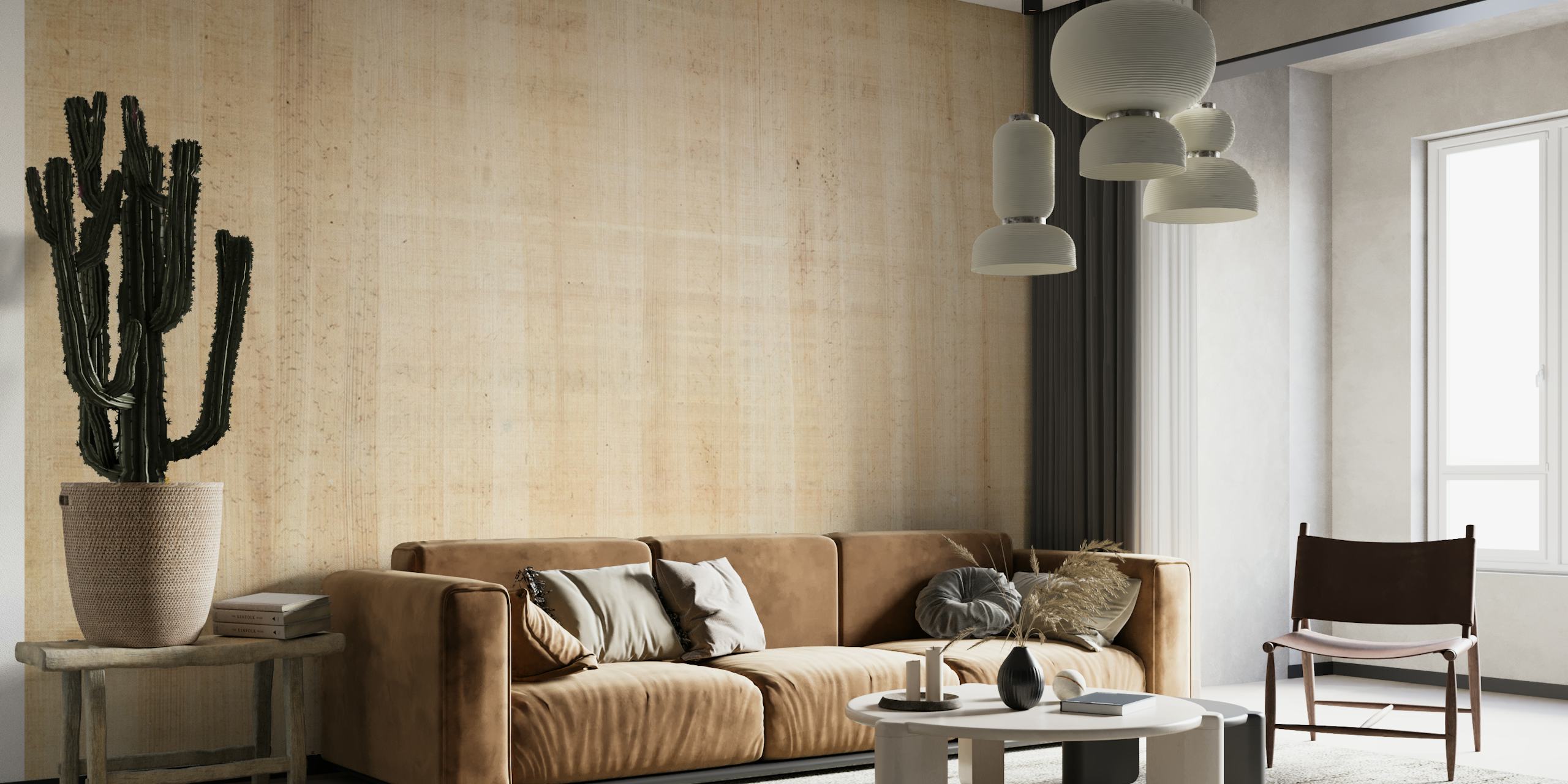 Elegant Shot of Papyrus Mural Wallpaper