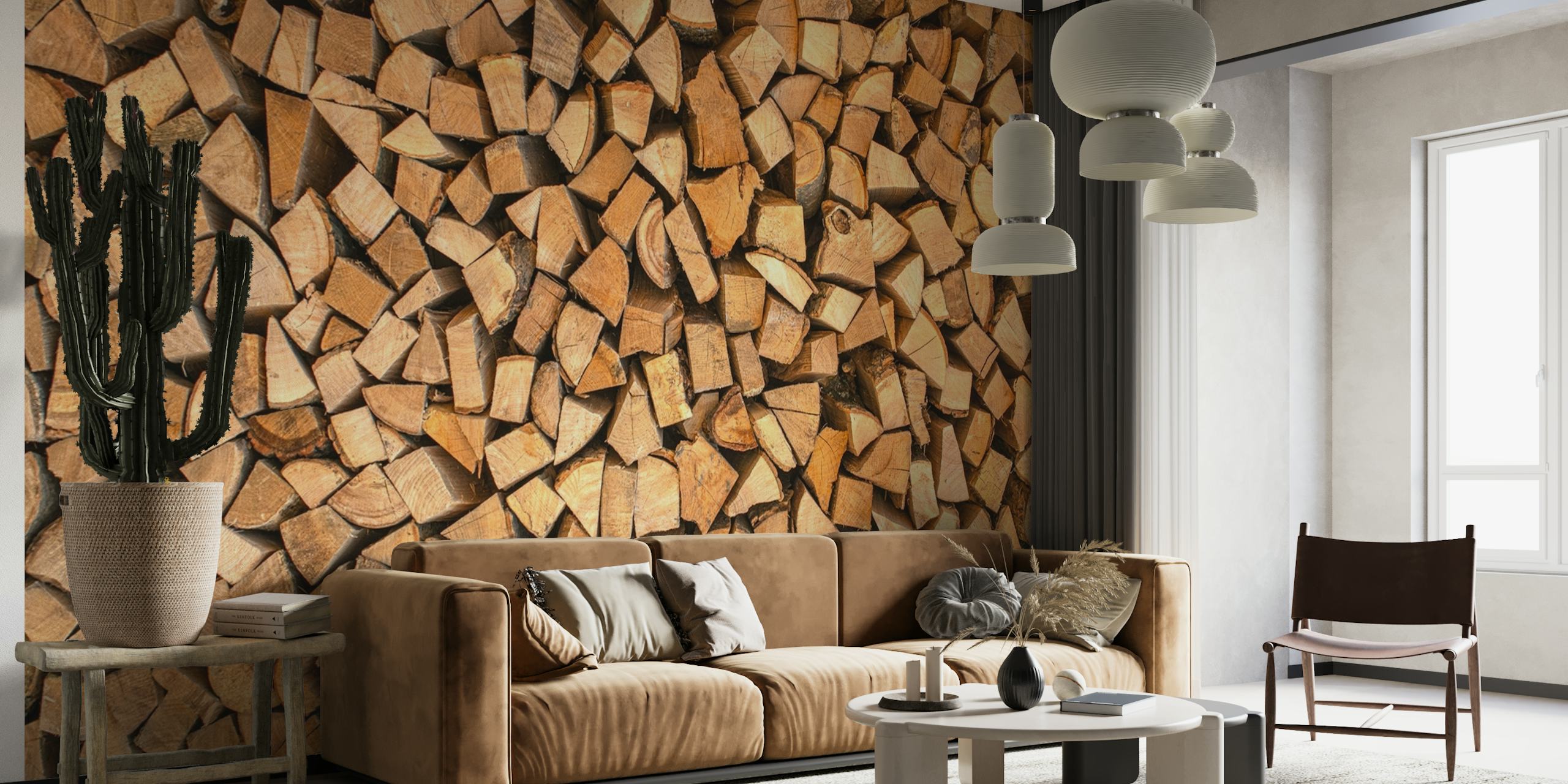 Firewood II papel de parede