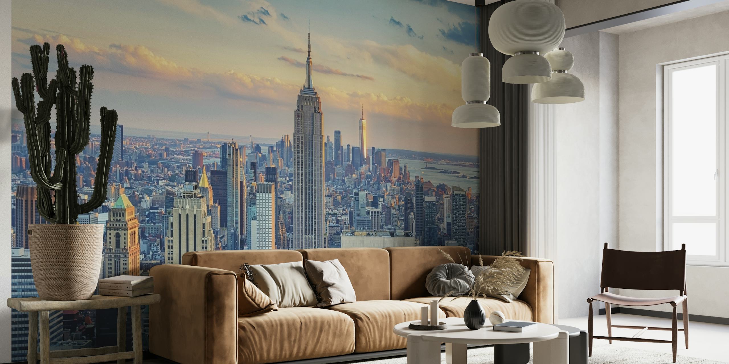 Manhattan In The Evening wallpaper