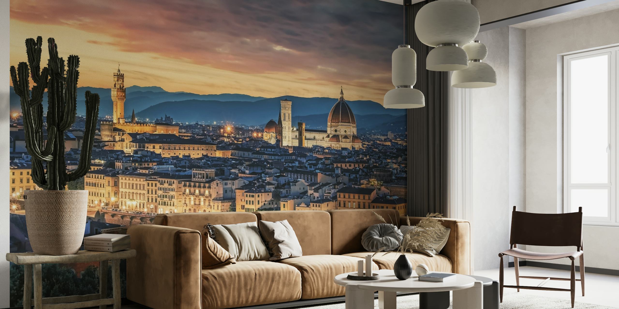 Florence Sunset wallpaper