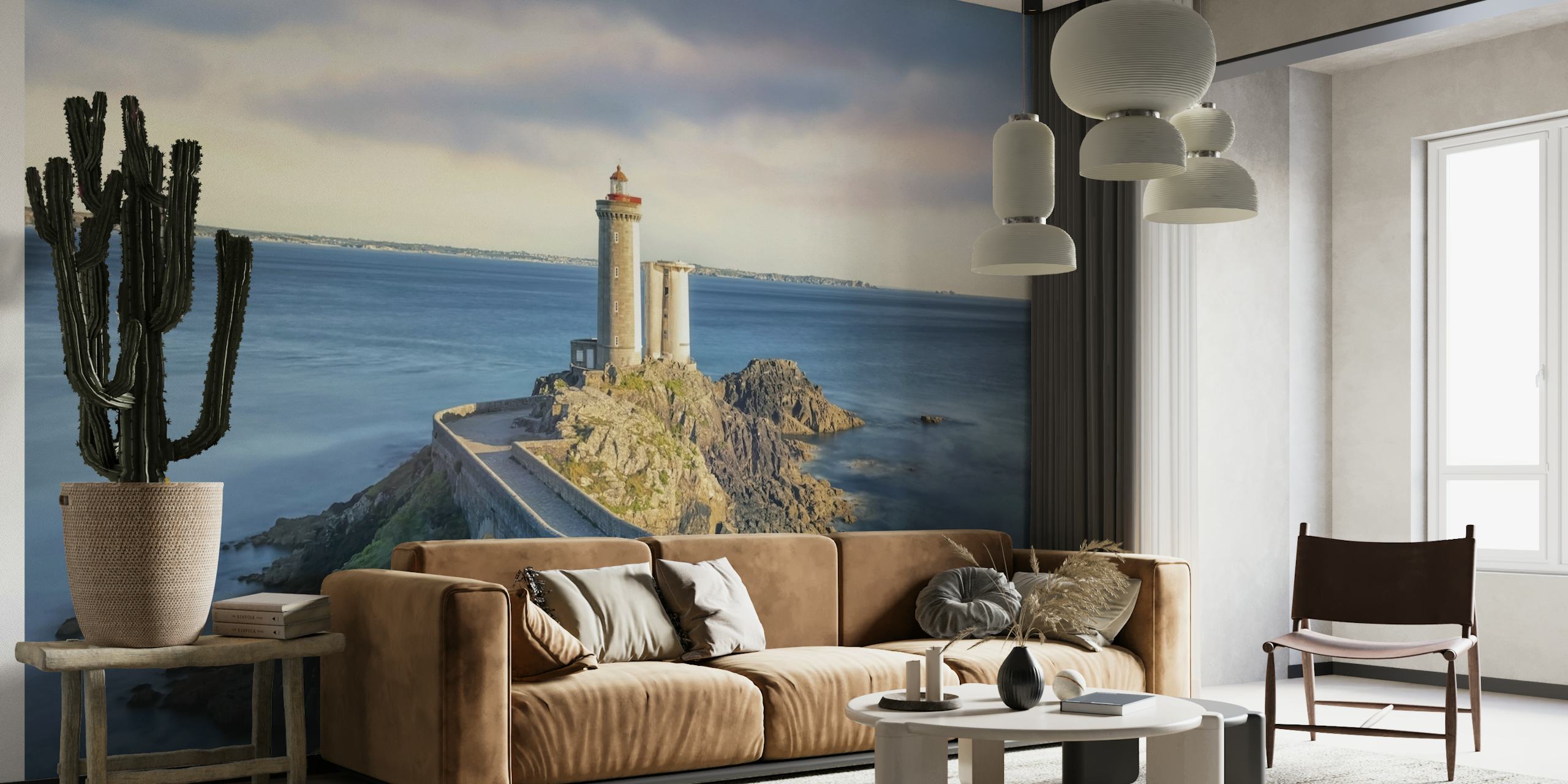 Petit Minou Lighthouse behang