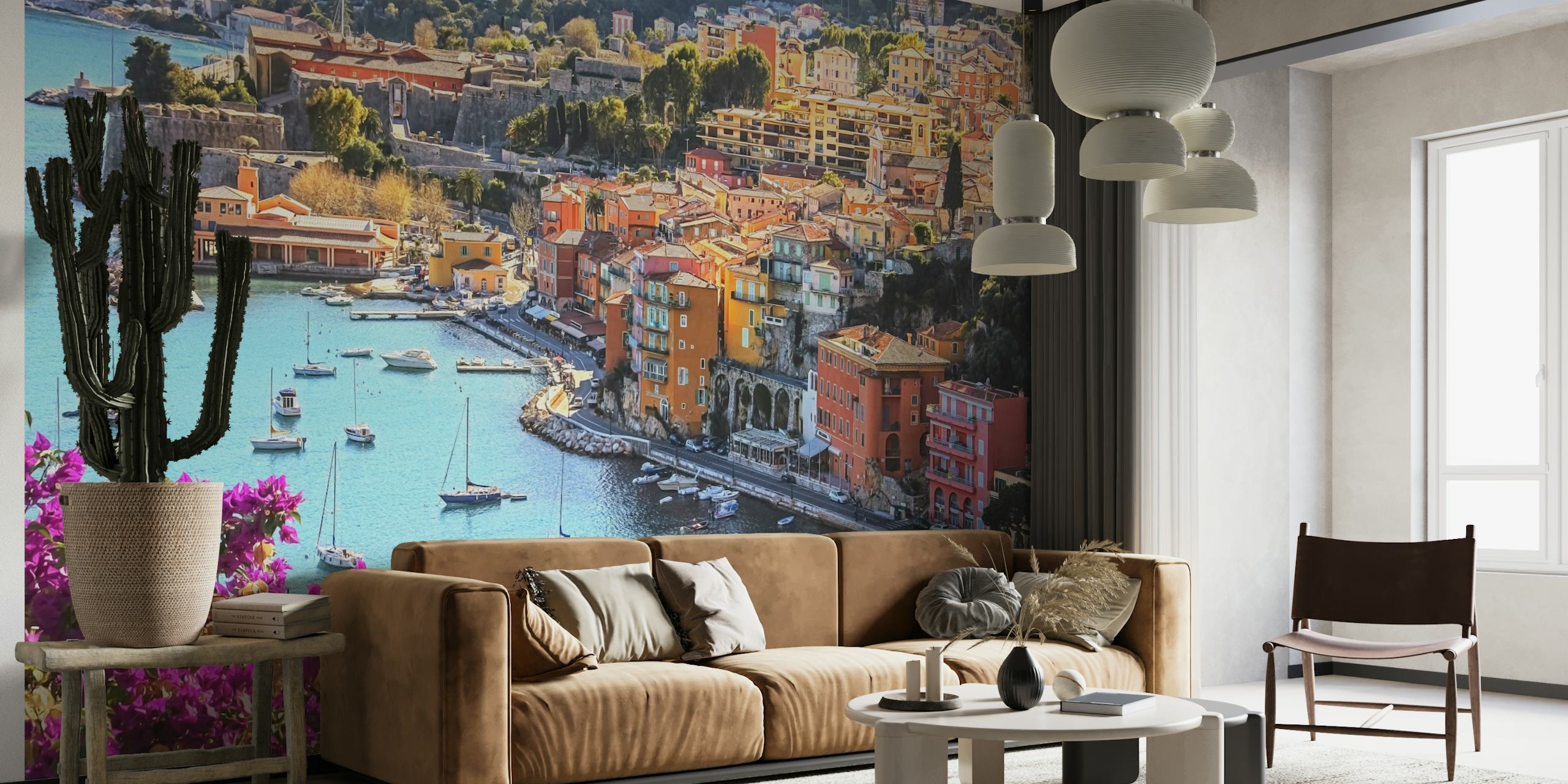 French Riviera Coast wallpaper