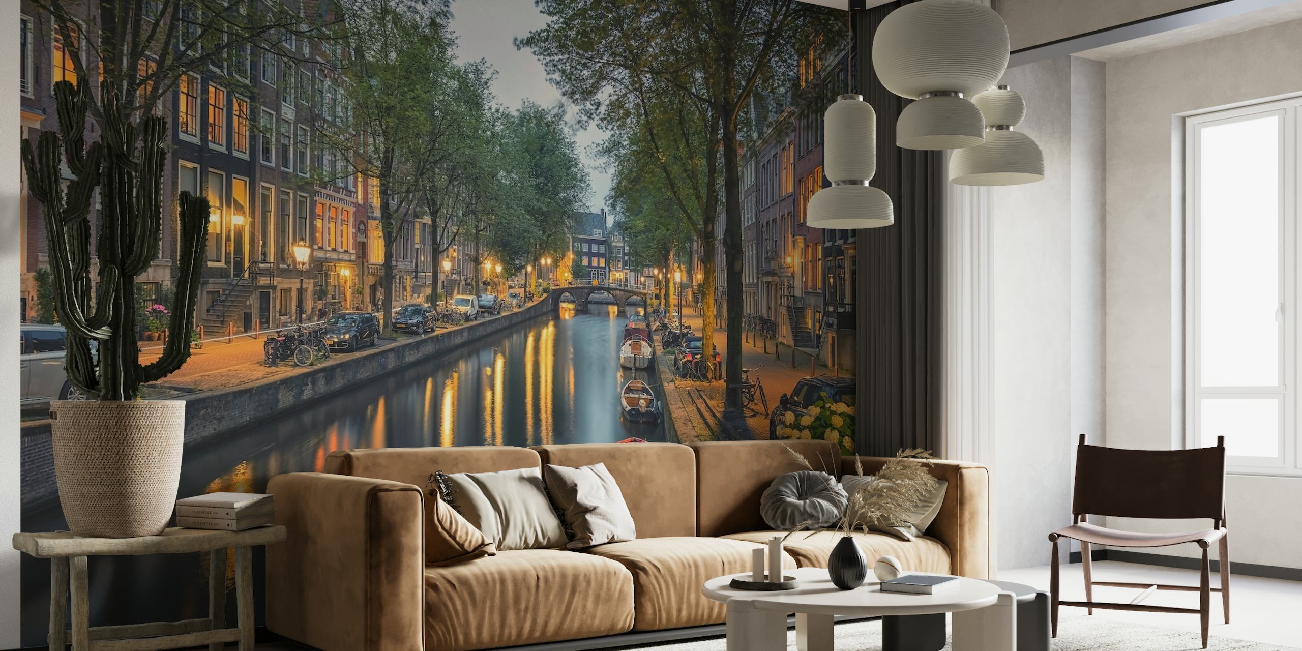 Amsterdam city papel pintado