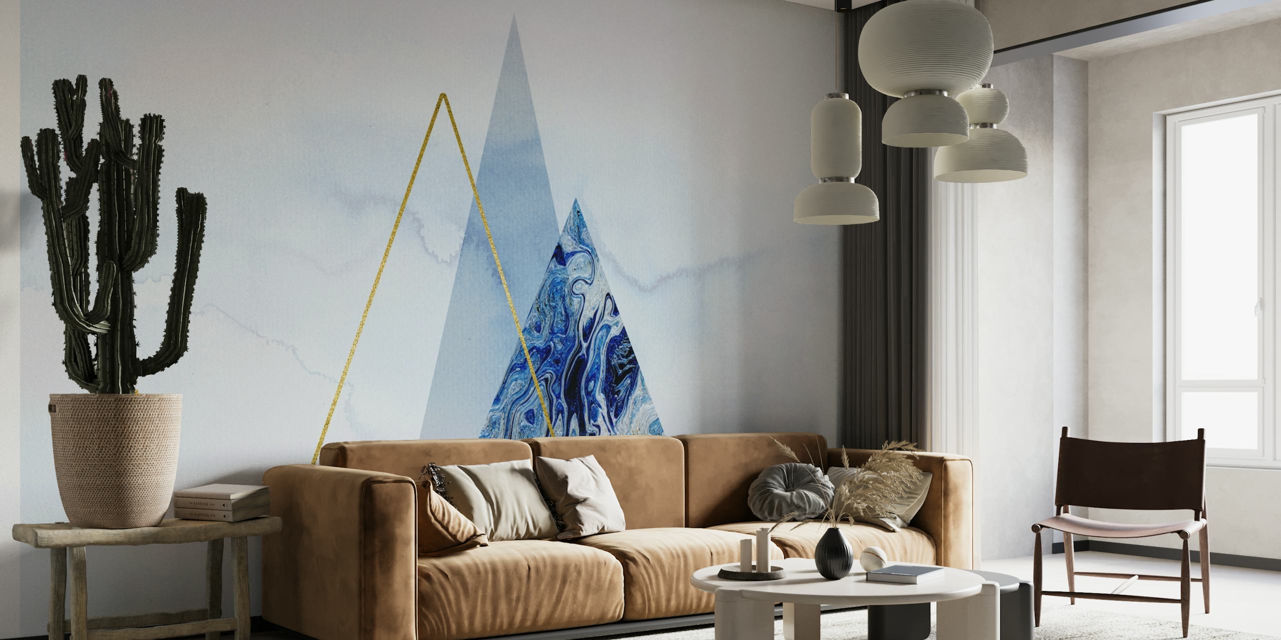Blue Icebergs Arctic Morning wallpaper