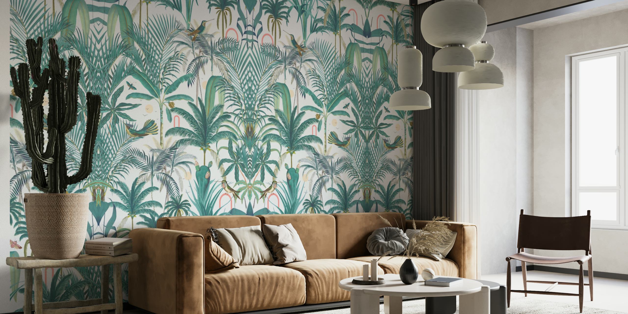Sunset Blvd wallpaper in a room