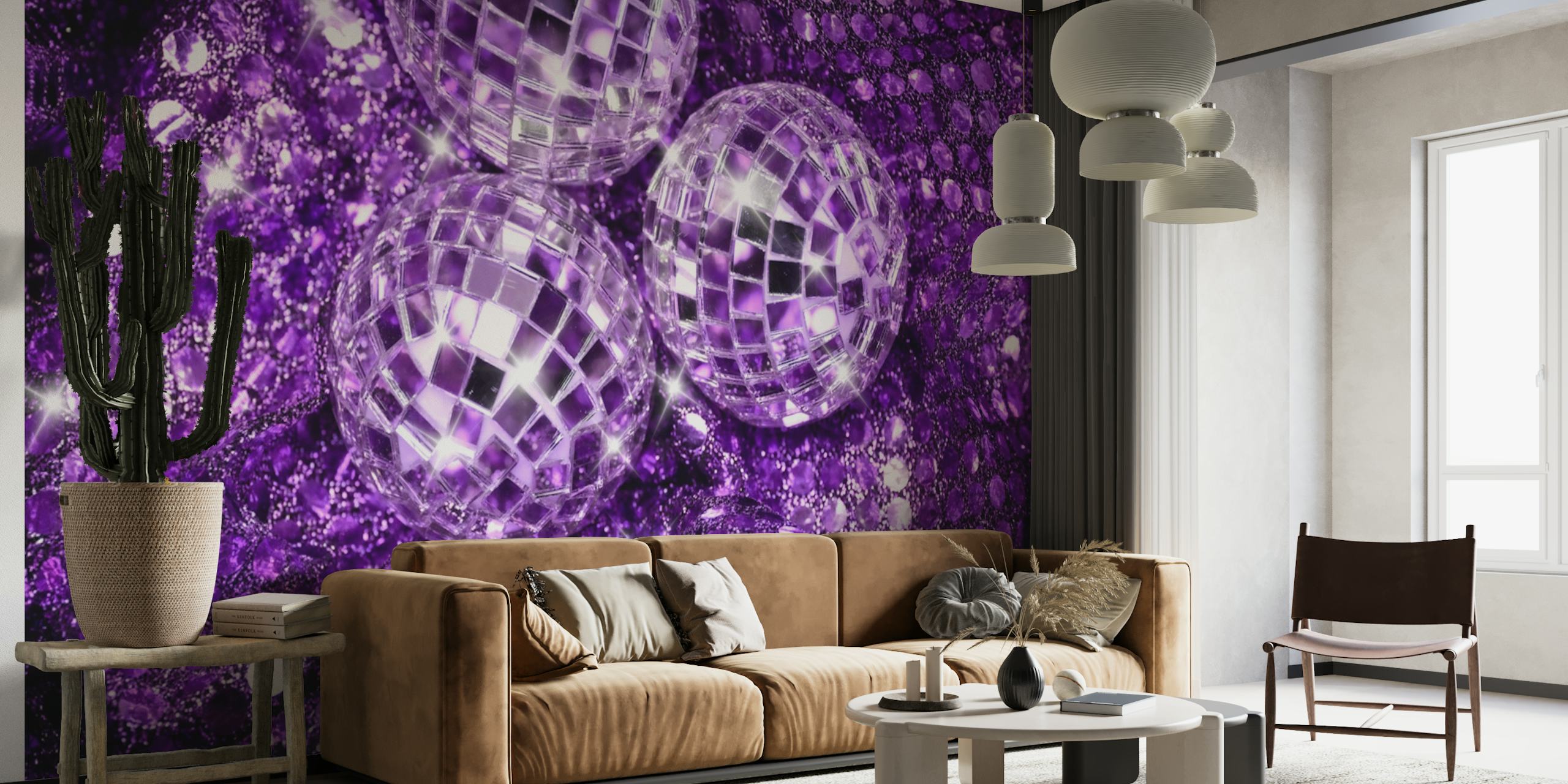 Disco Balls Glam 5 wallpaper