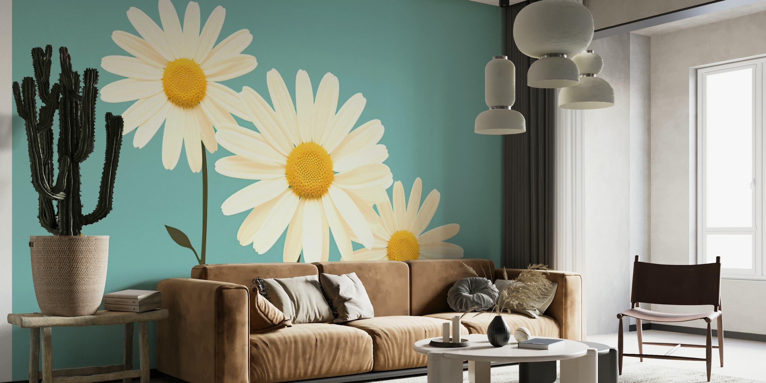 Spring Daisies wallpaper