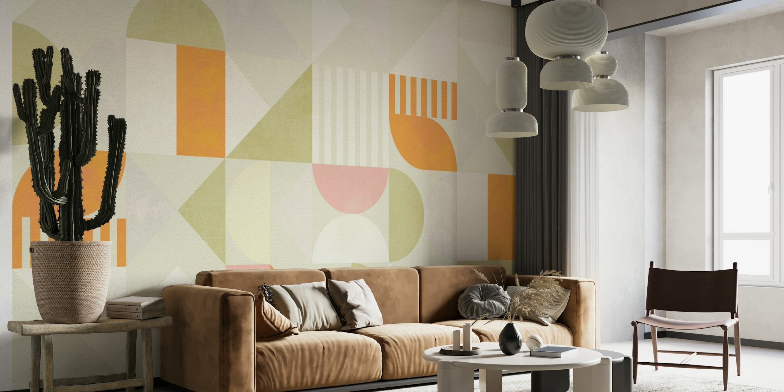 Bauhaus on spring wallpaper