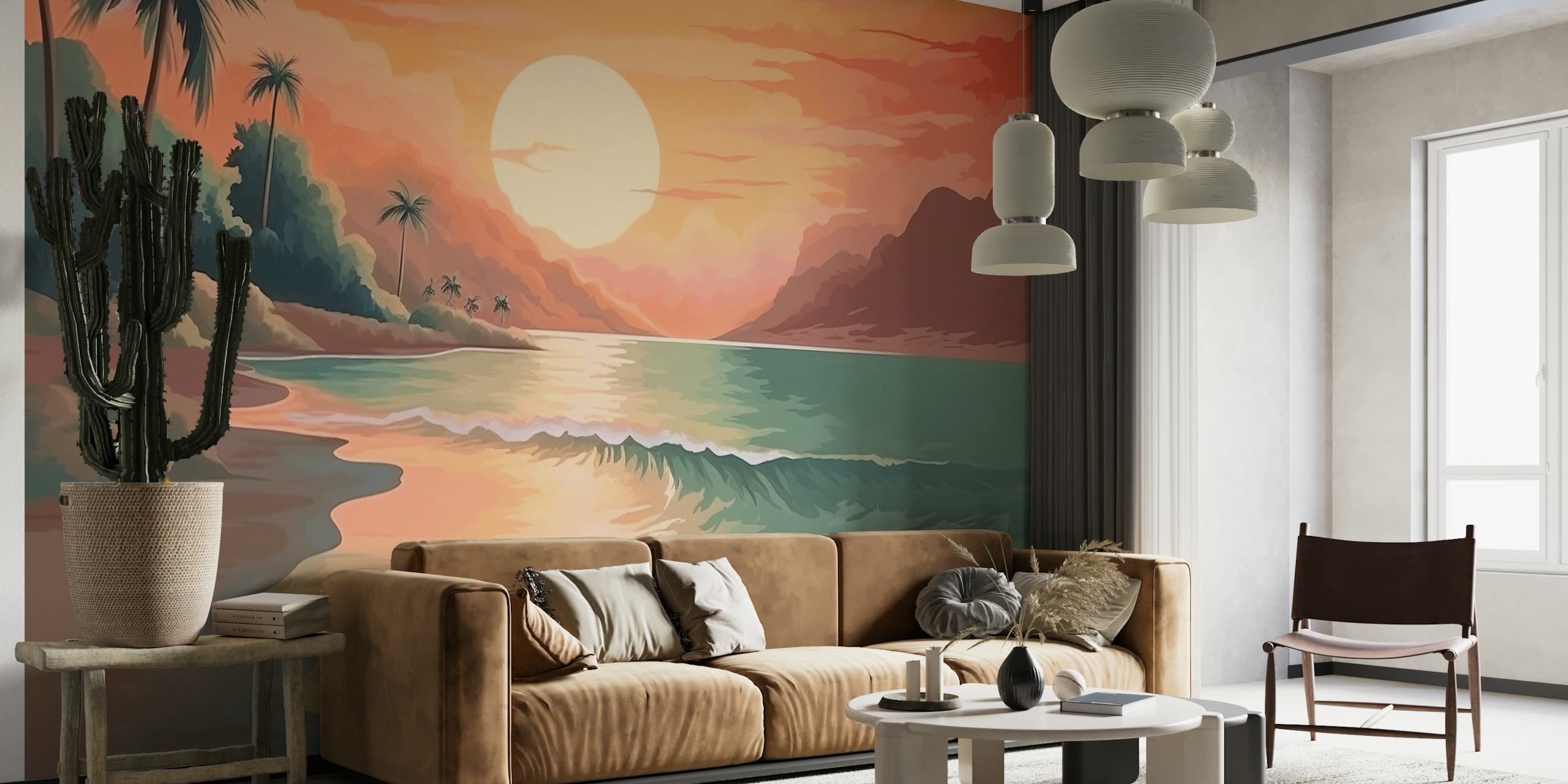 Sunset Beach wallpaper
