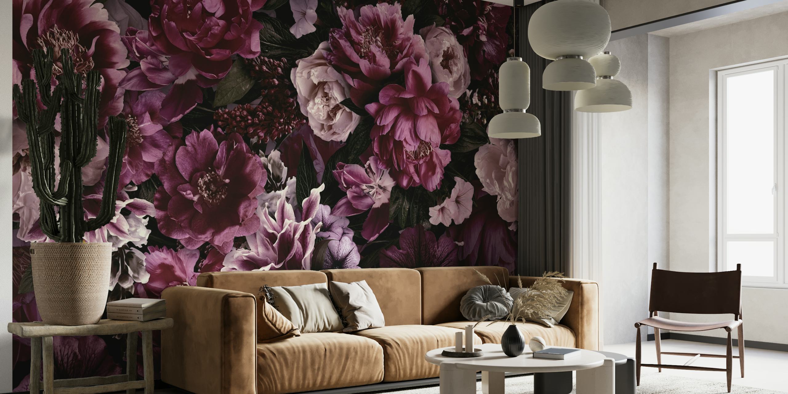 Floral Baroque Opulence wallpaper