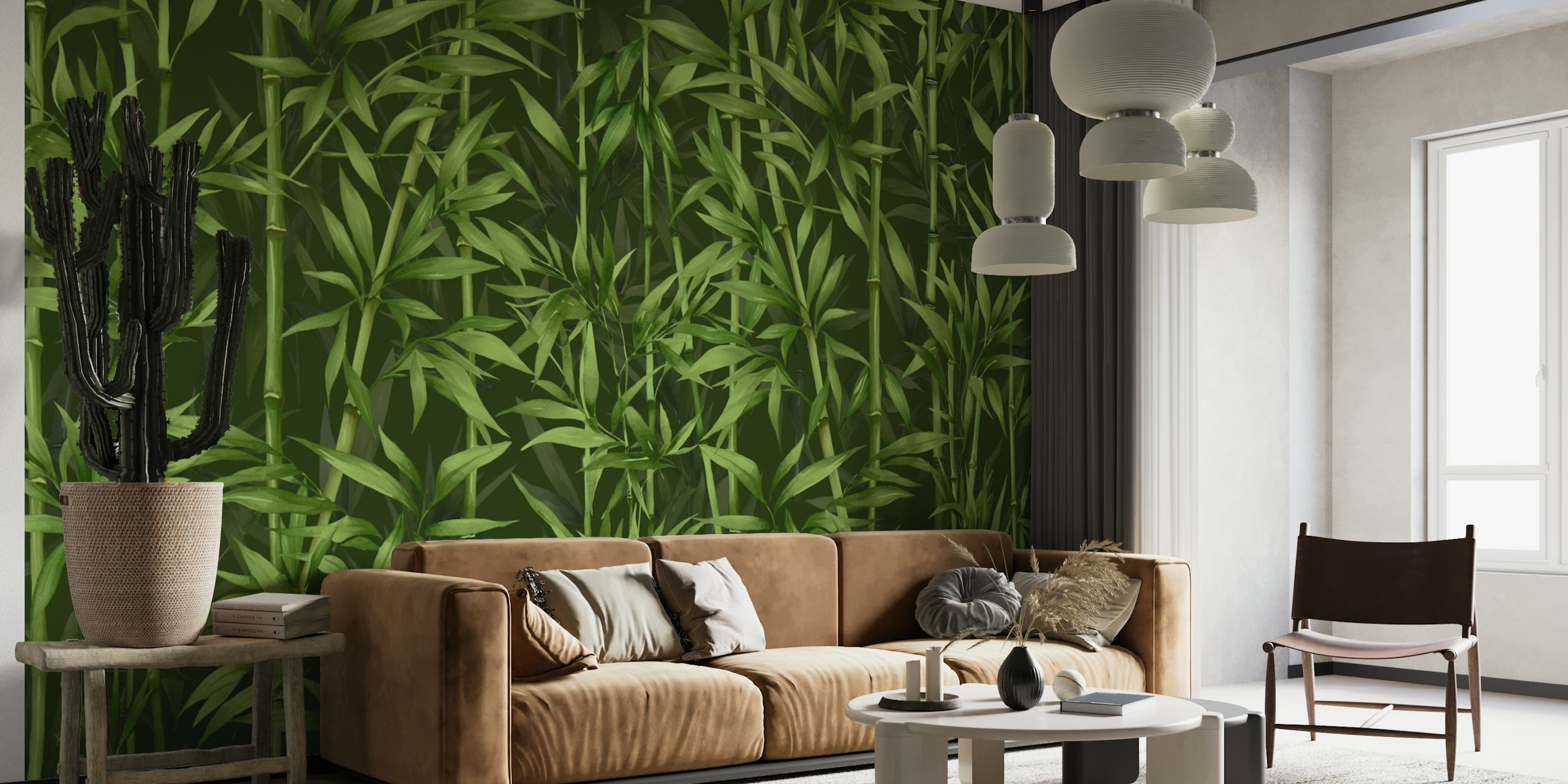 Nature Beauty Bamboo Green wallpaper