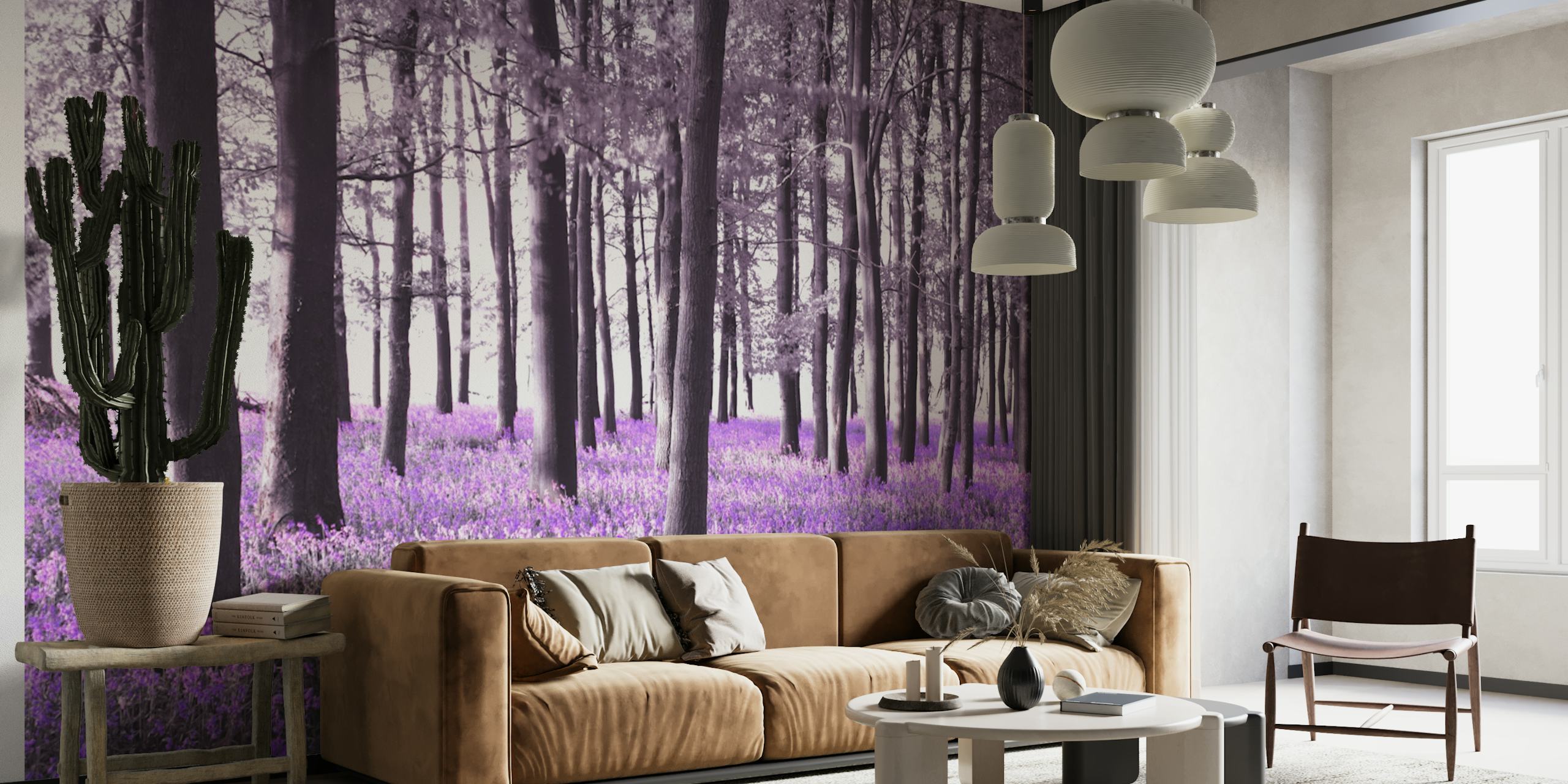 Mysteries of Bluebell Forest papel pintado