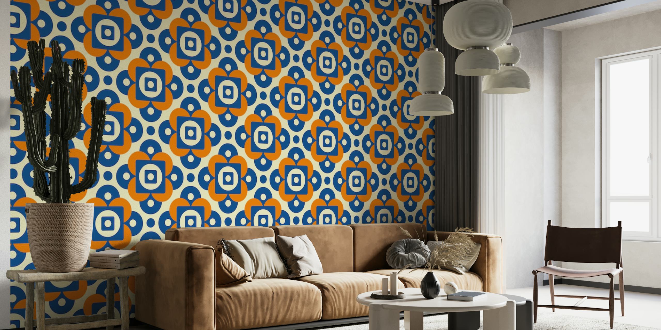 2142 Retro pattern wallpaper