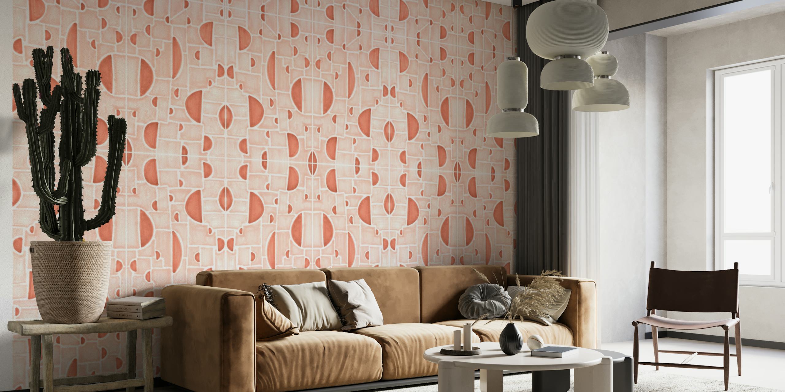 Kaleidoscopic Cretto wallpaper