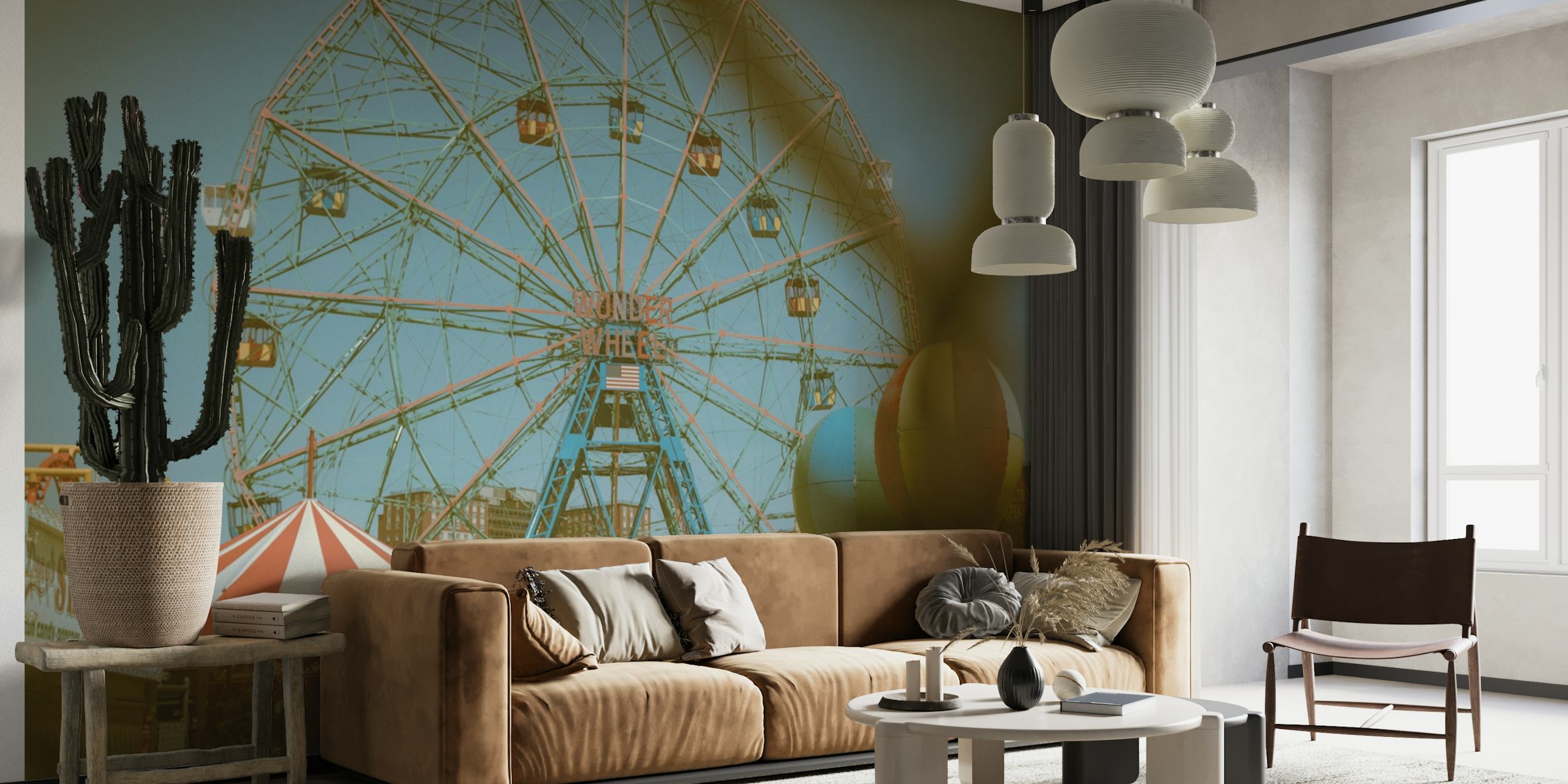 Coney Island Wonder Wheel behang