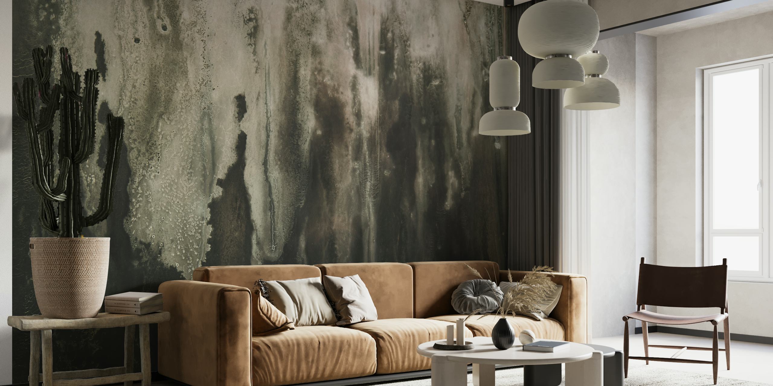 Black and white grunge wallpaper with textured patterns