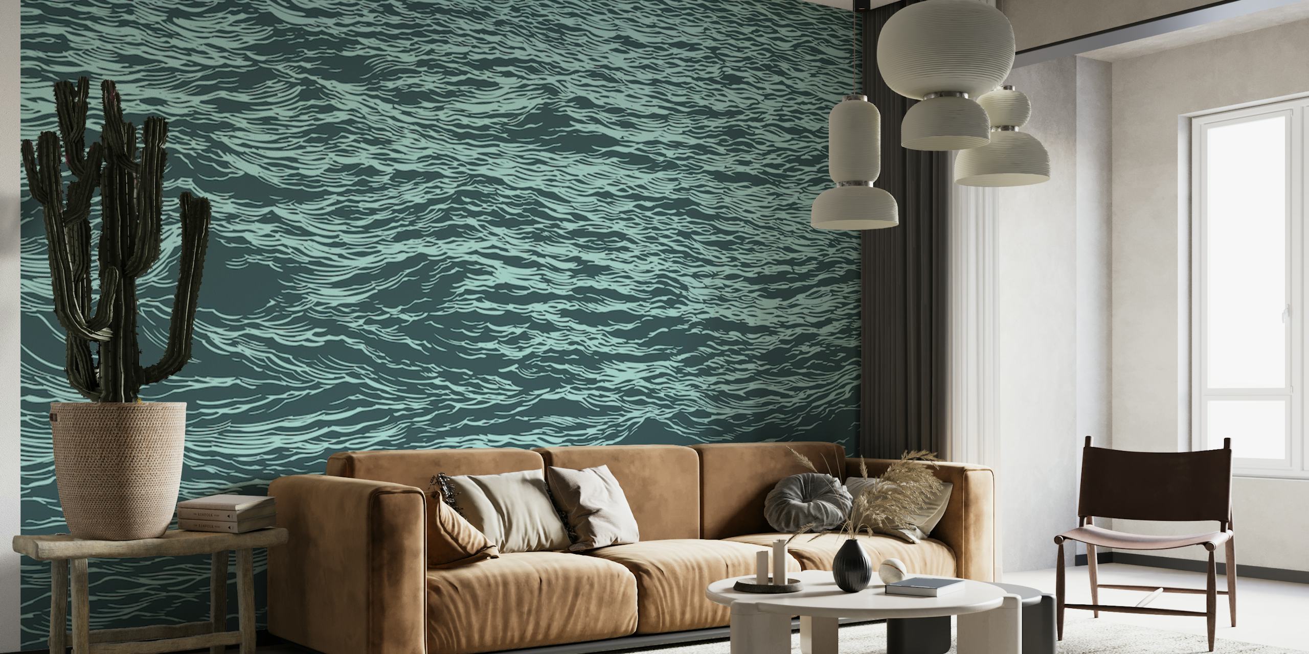 Sea surface wallpaper