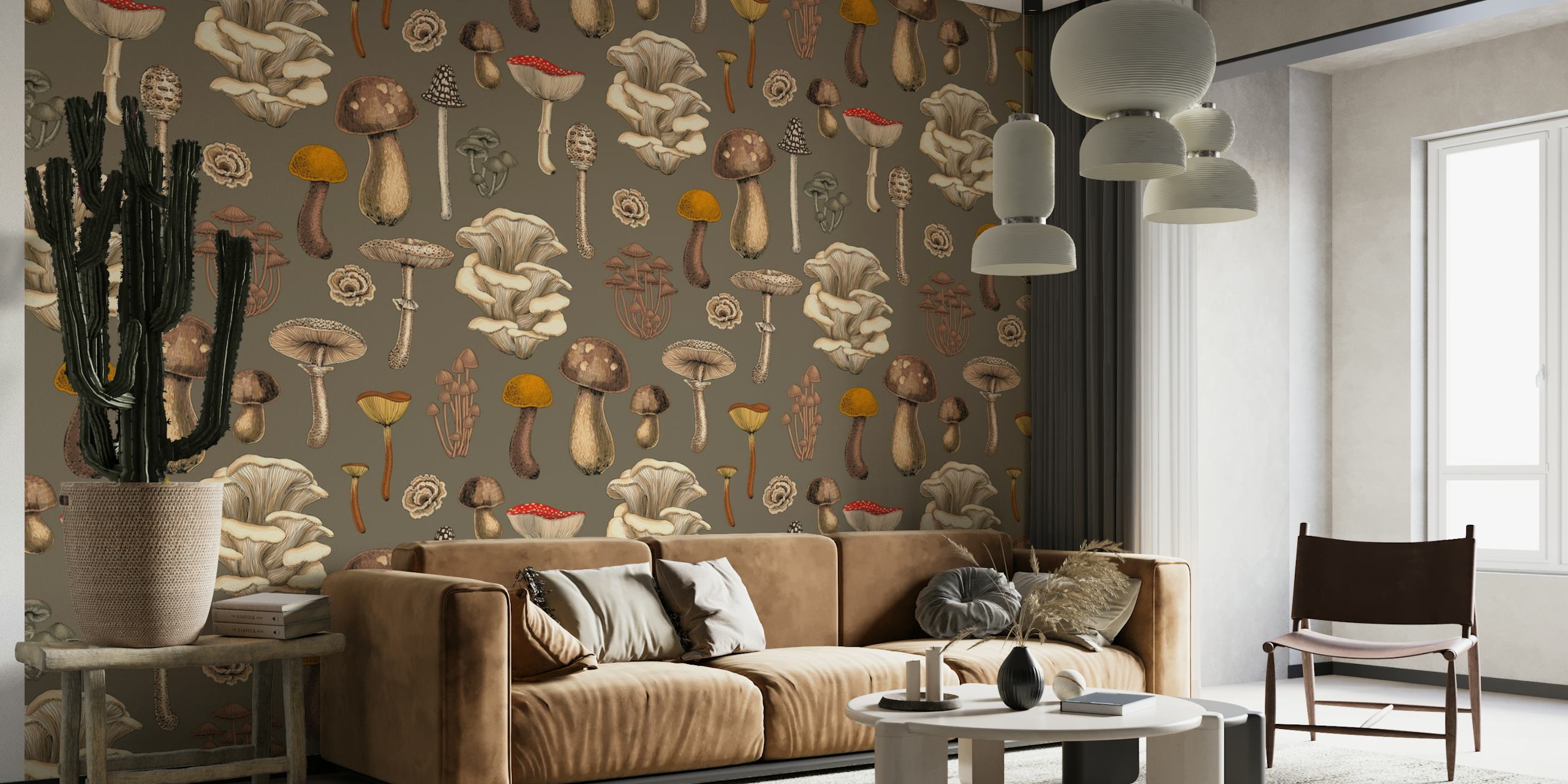 Wild Mushrooms 3 wallpaper