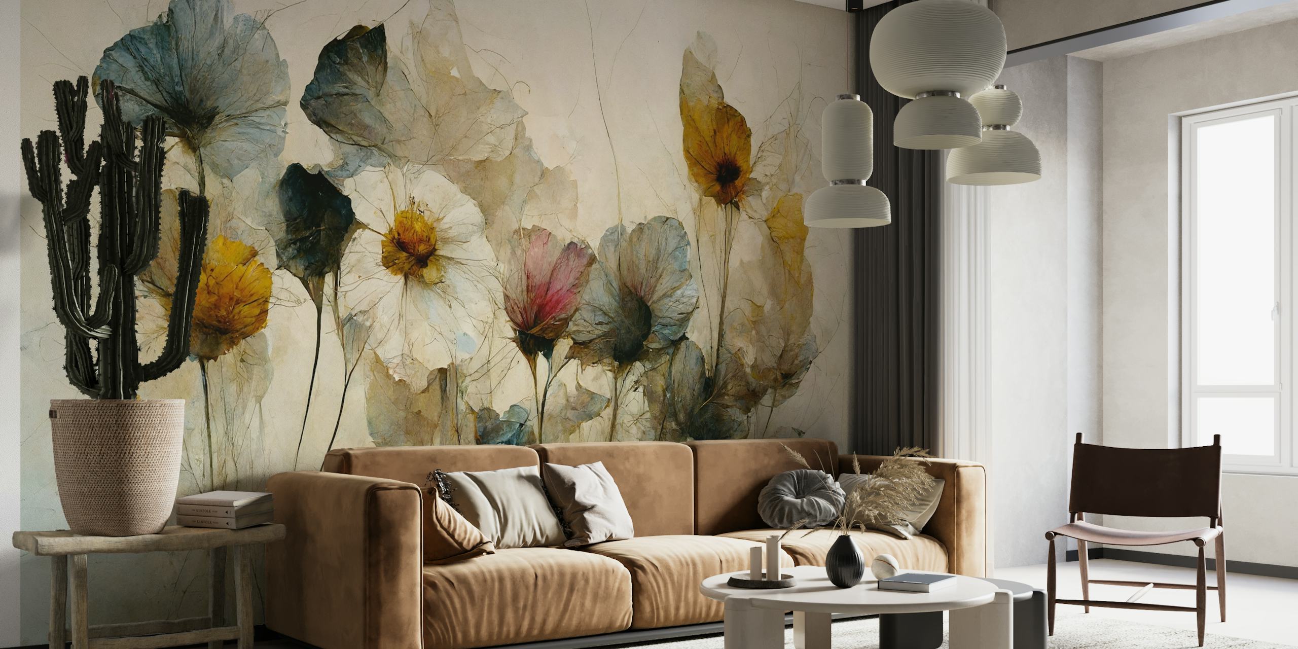 Dry Flower Bouquet wallpaper