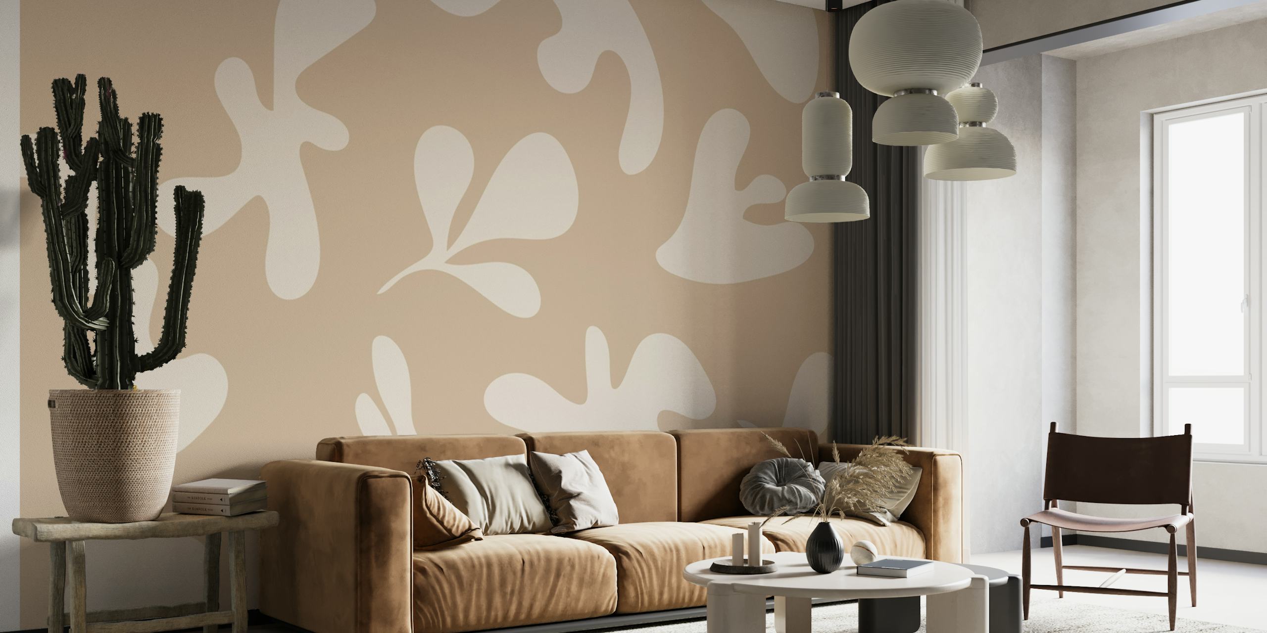 Abstract Shapes Neutral behang