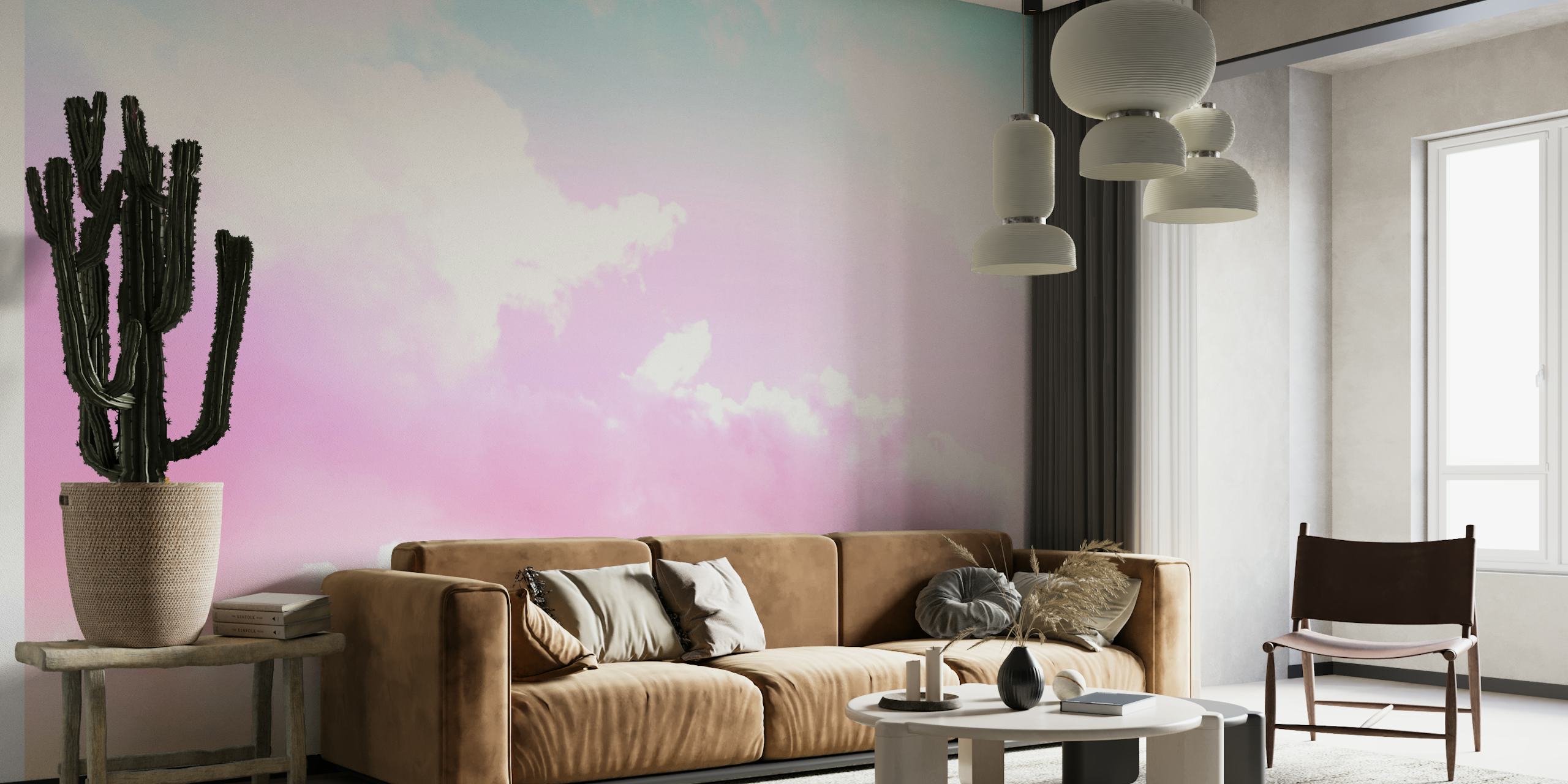 Dreamy Pastel Clouds 1 wallpaper