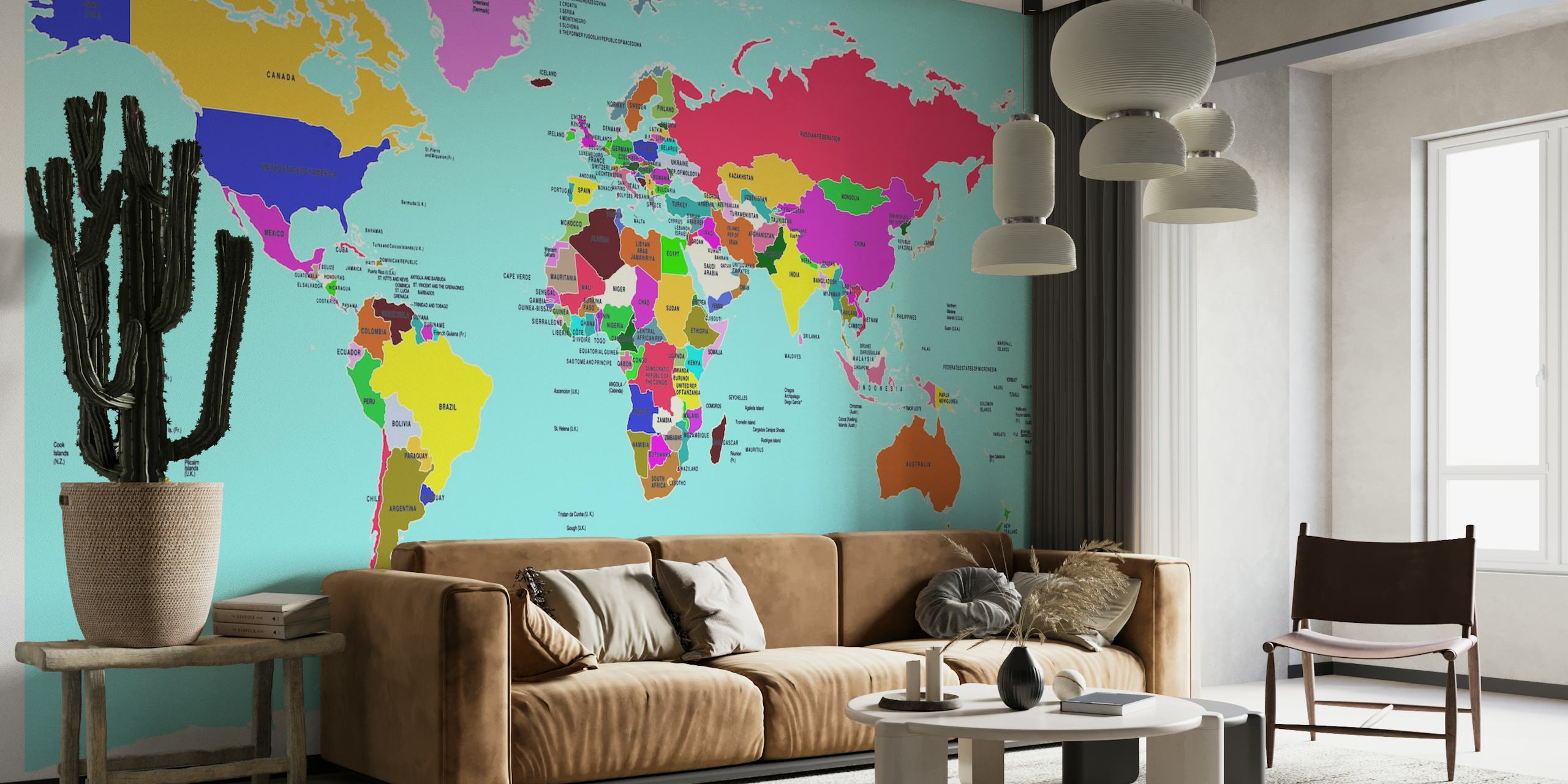 Countries In The World papel pintado
