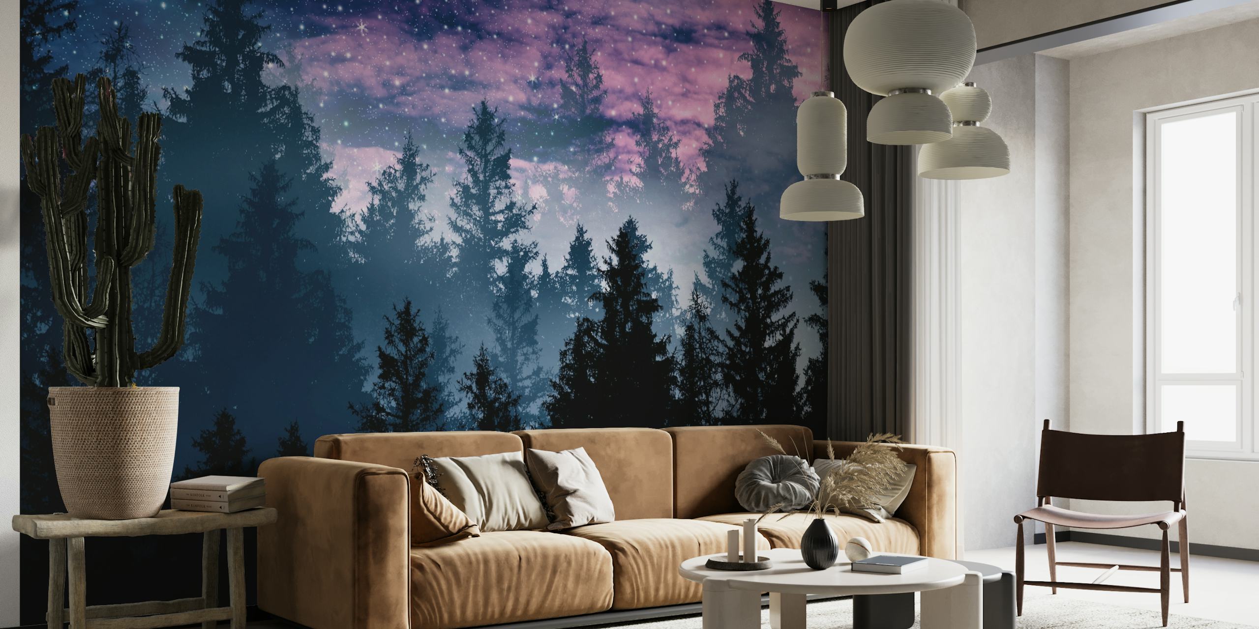 Forest Galaxy Dream 1 behang