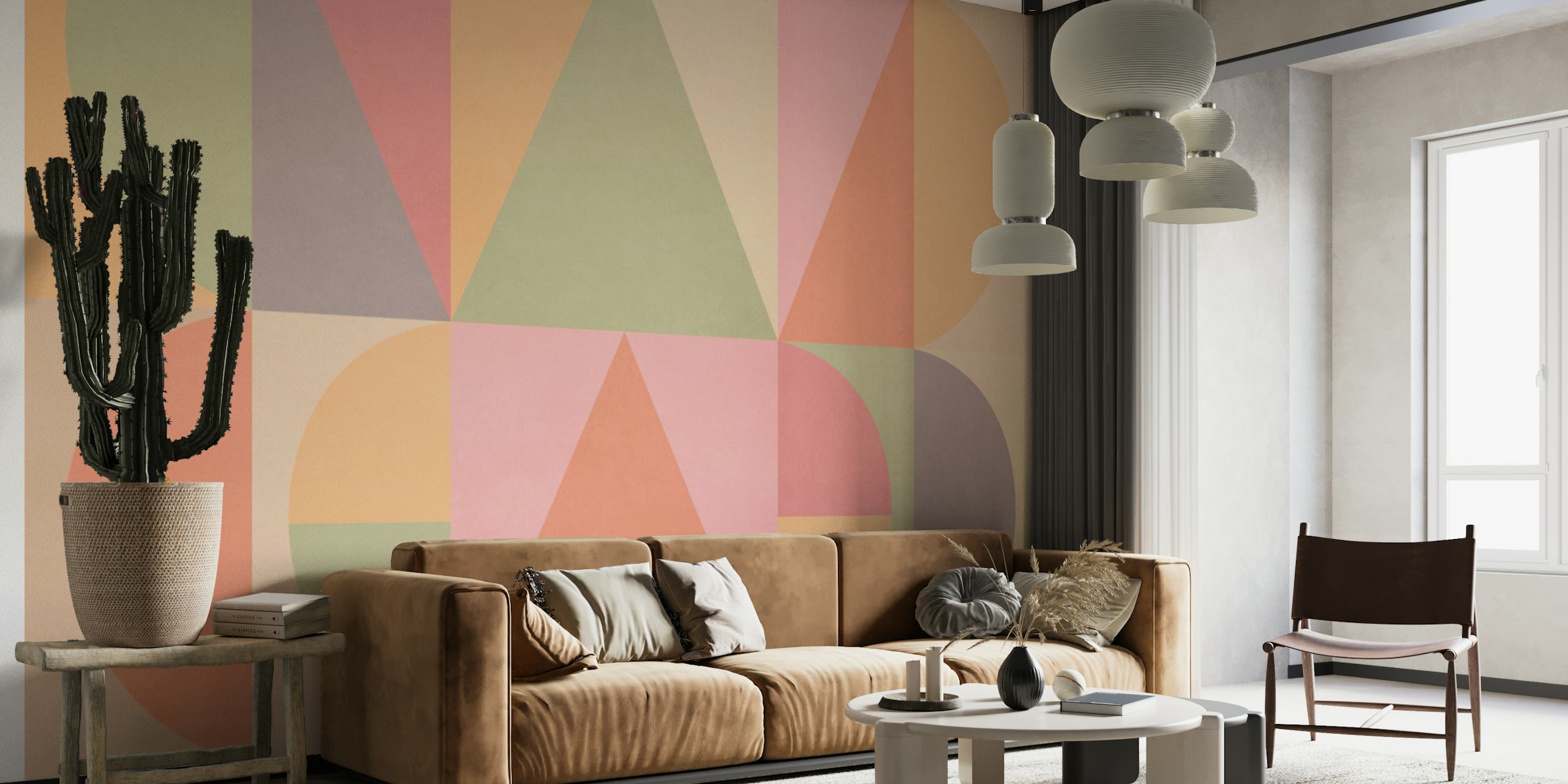 Colorful Abstract Geometric 5 In wallpaper