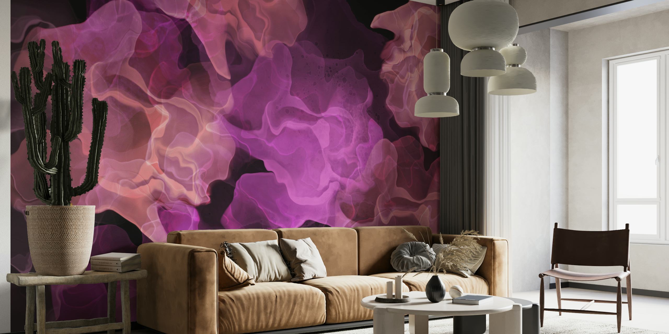 Magic Alcohol Ink 4 tapeta v místnosti