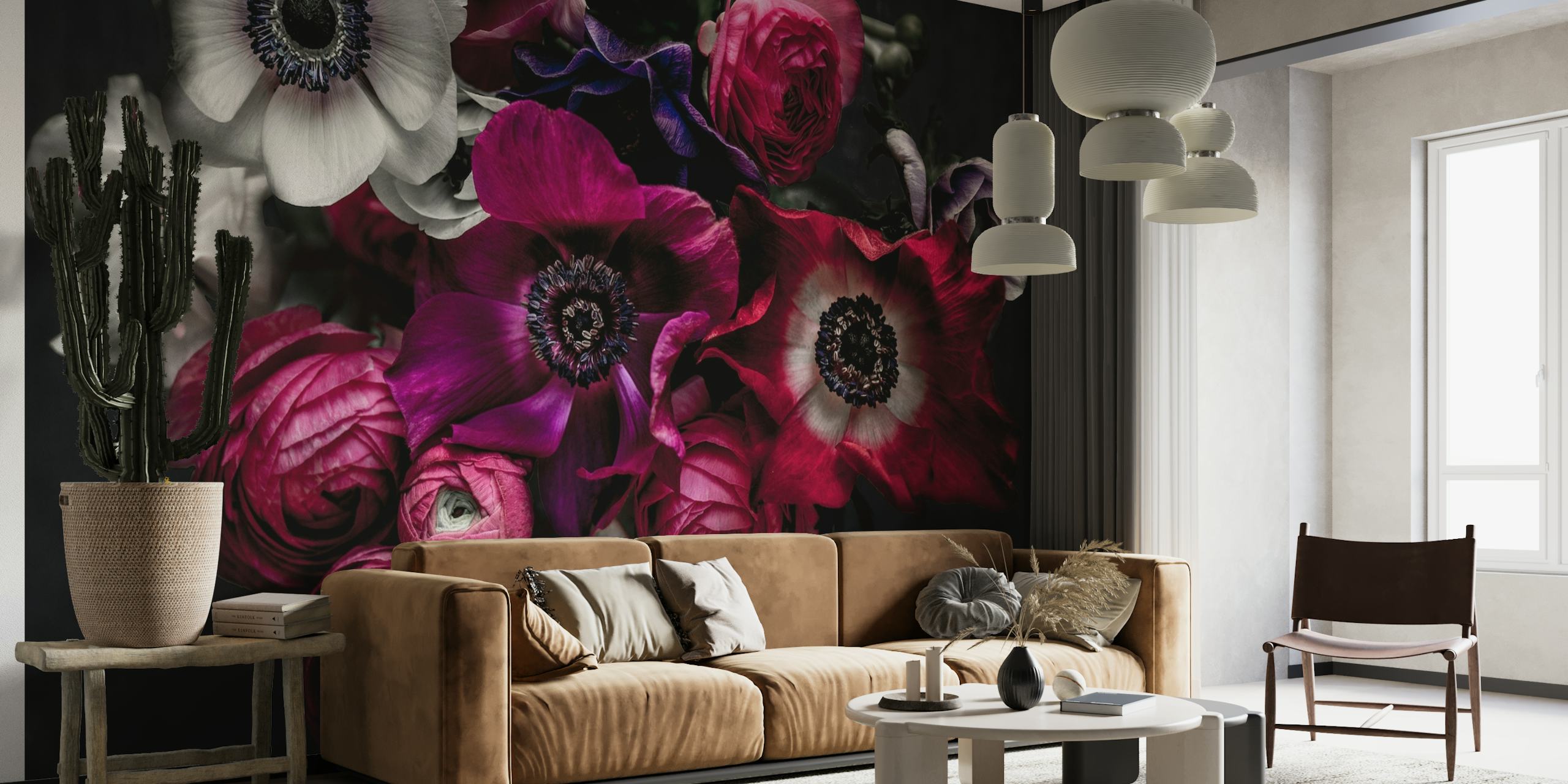 Dark Flowers 1 wallpaper