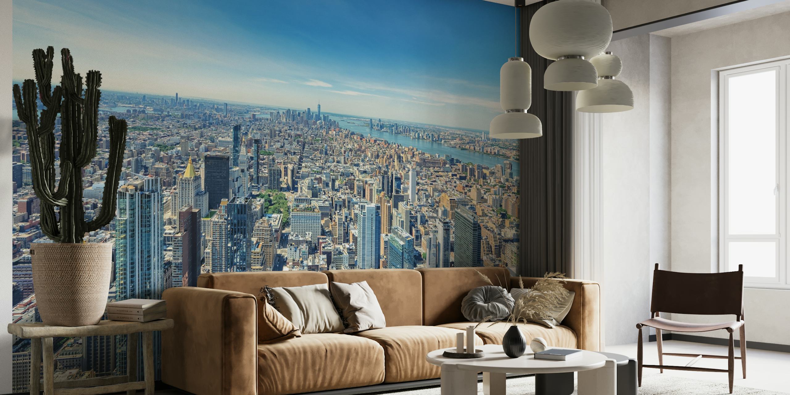 Skyline In Manhattan wallpaper
