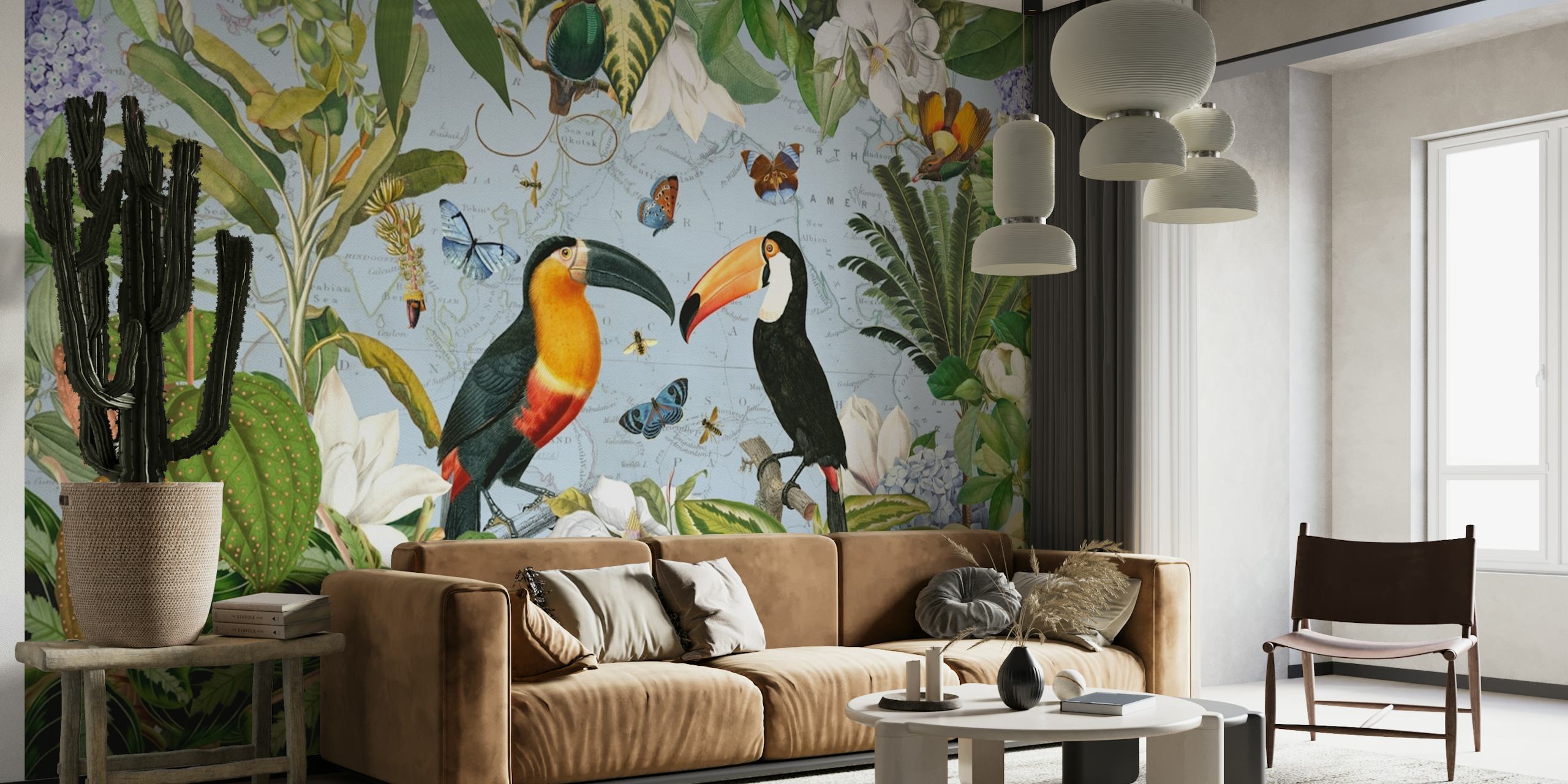 Exotic Toucan Adventure wallpaper