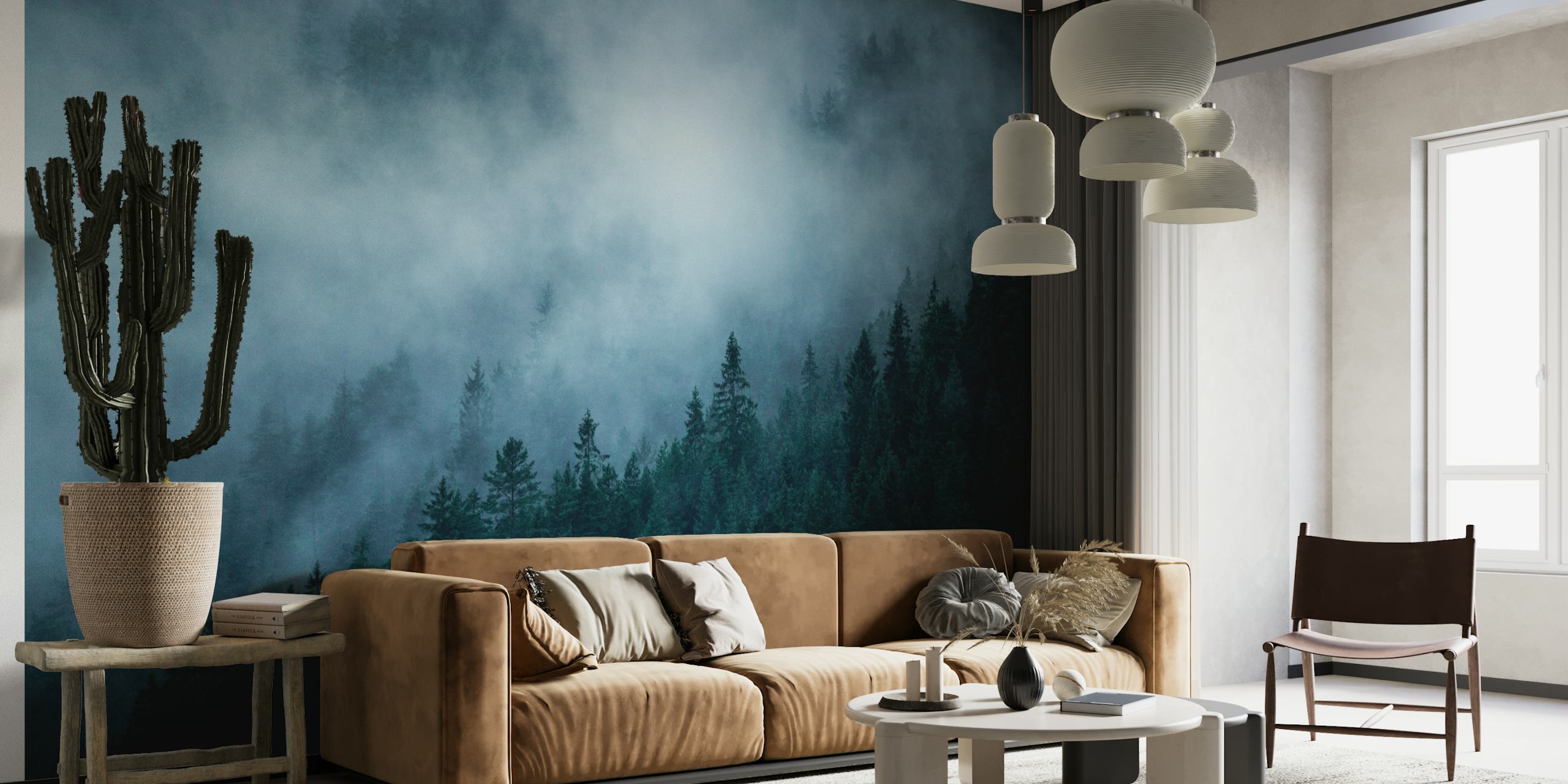 Foggy Woods 3 wallpaper