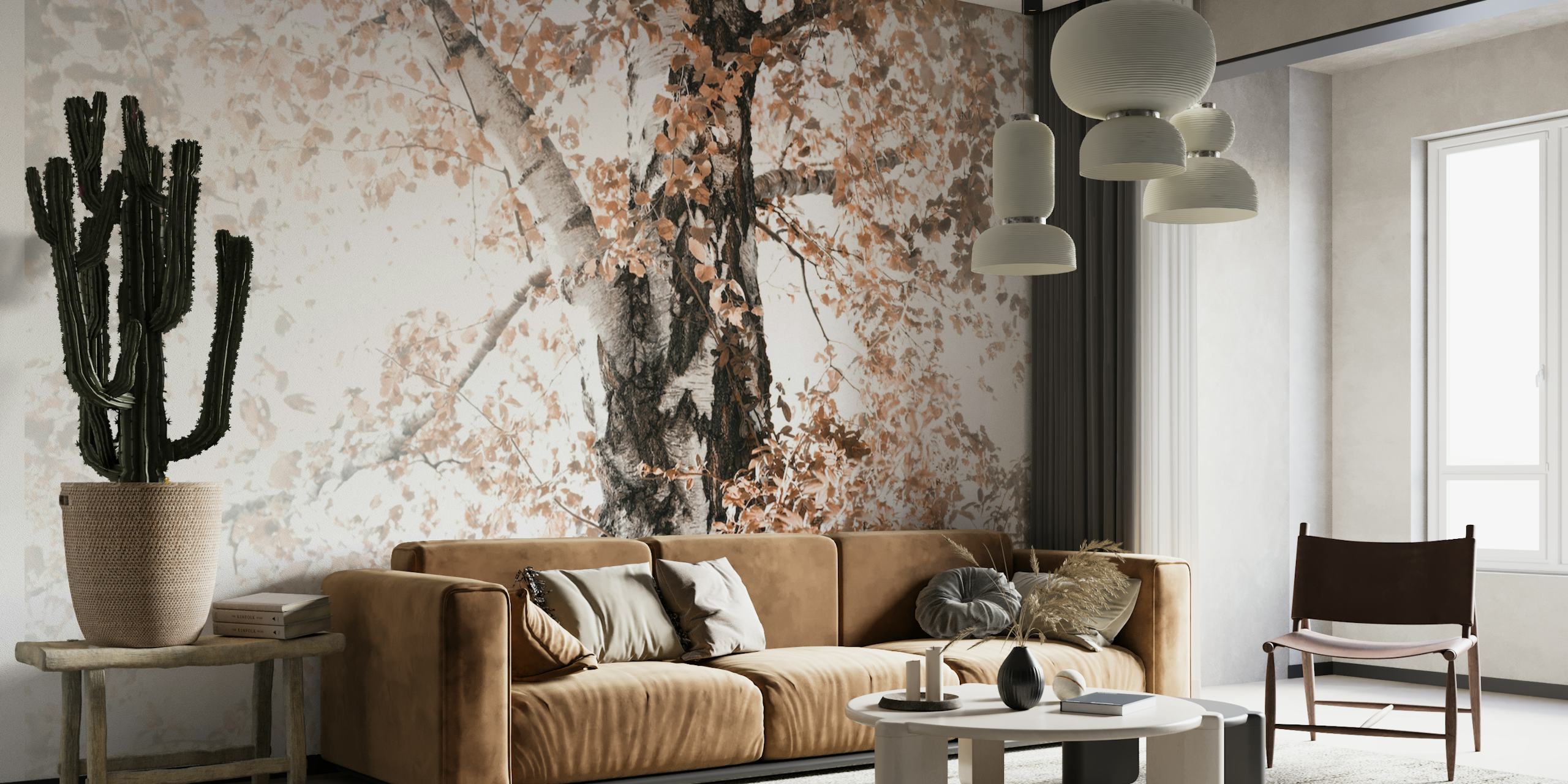 Dreamy Birch Tree 3 wallpaper