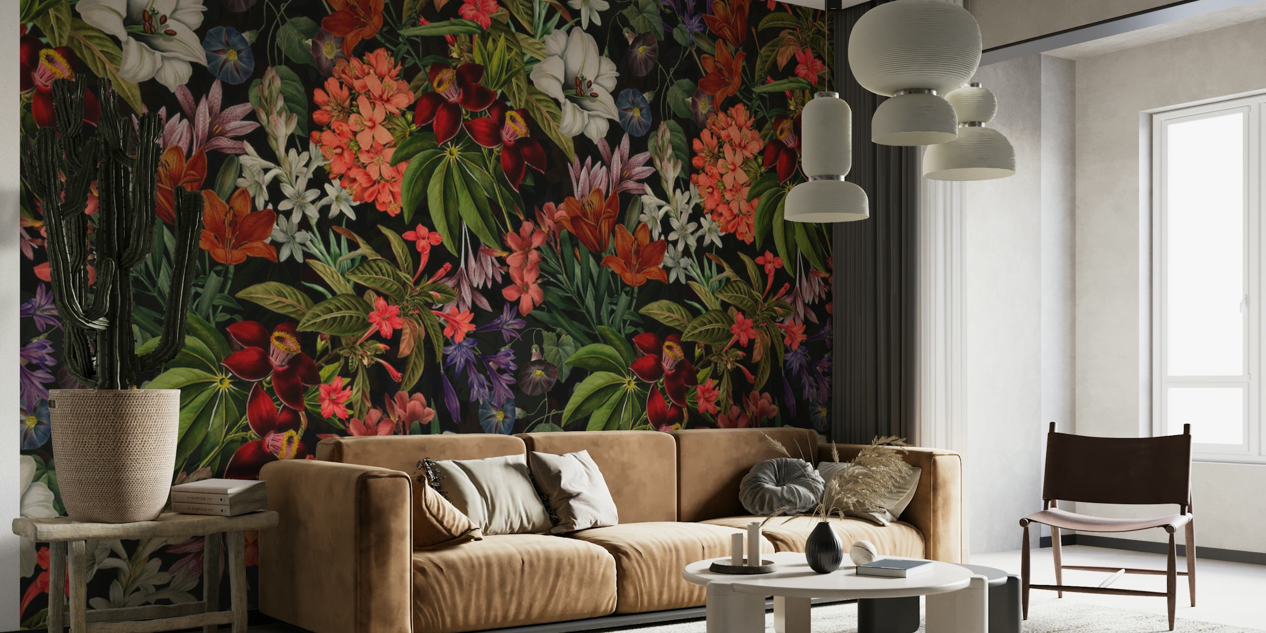 Exotic Vintage botanická zahradní design