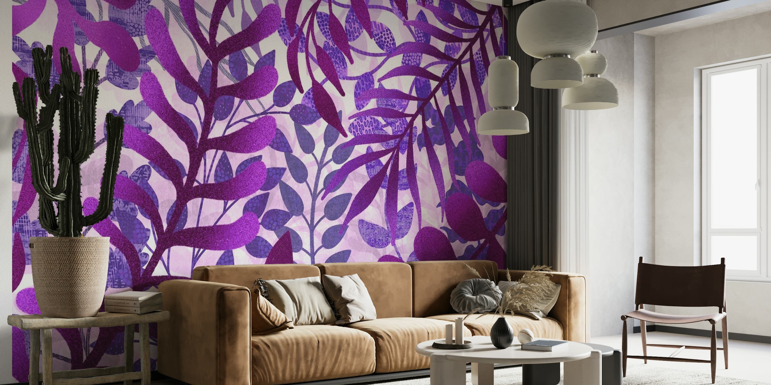 Art with Leaves Design 4 wallpaper