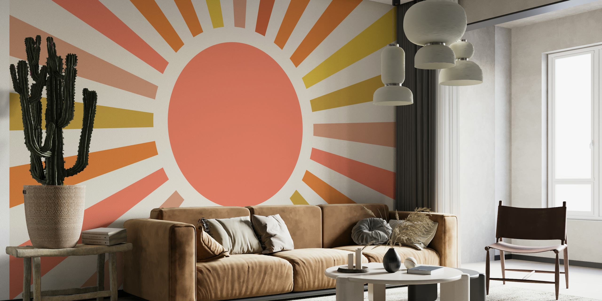 Sunrise Sunbeams tapeta v pokoji