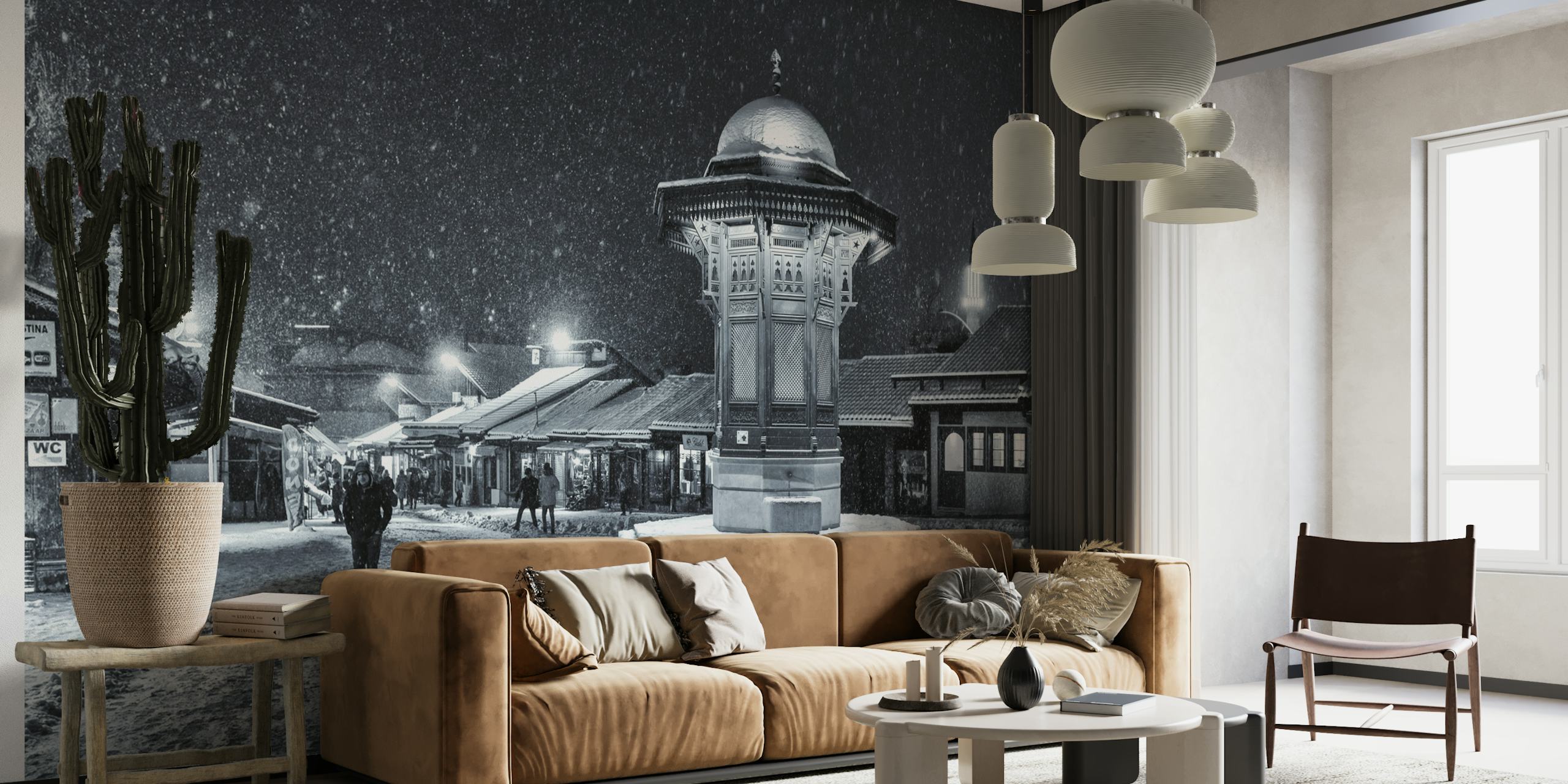 Winter in Sarajevo papiers peint