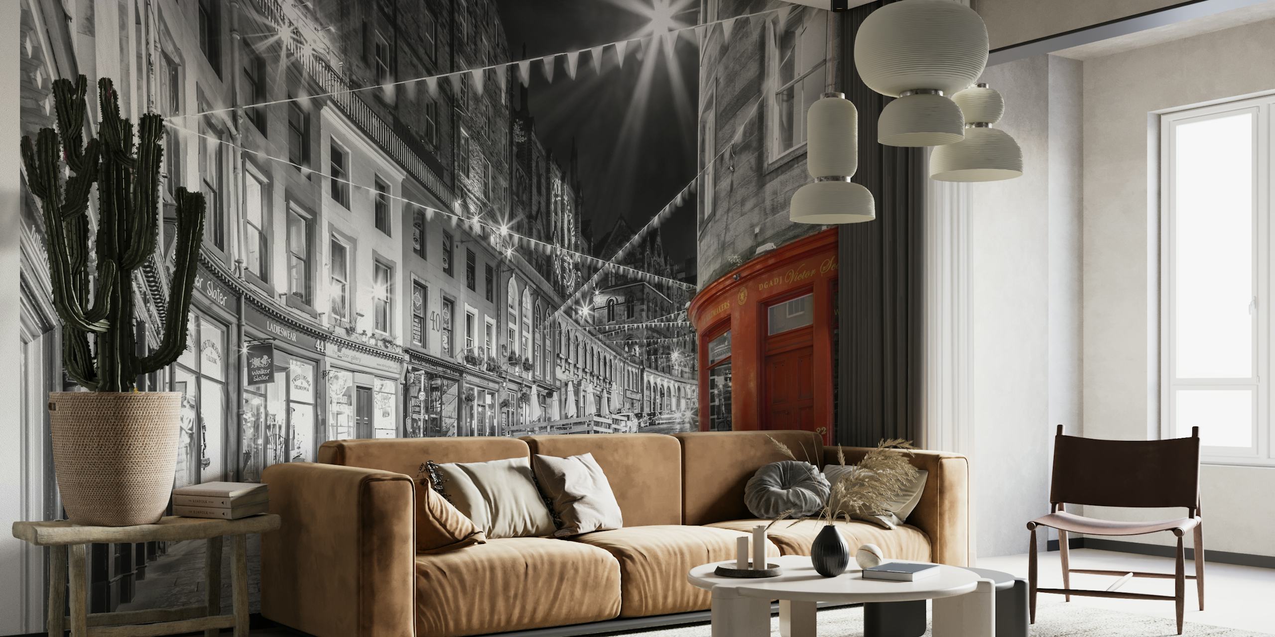 Charming West Bow impression Victoria Street wallpaper